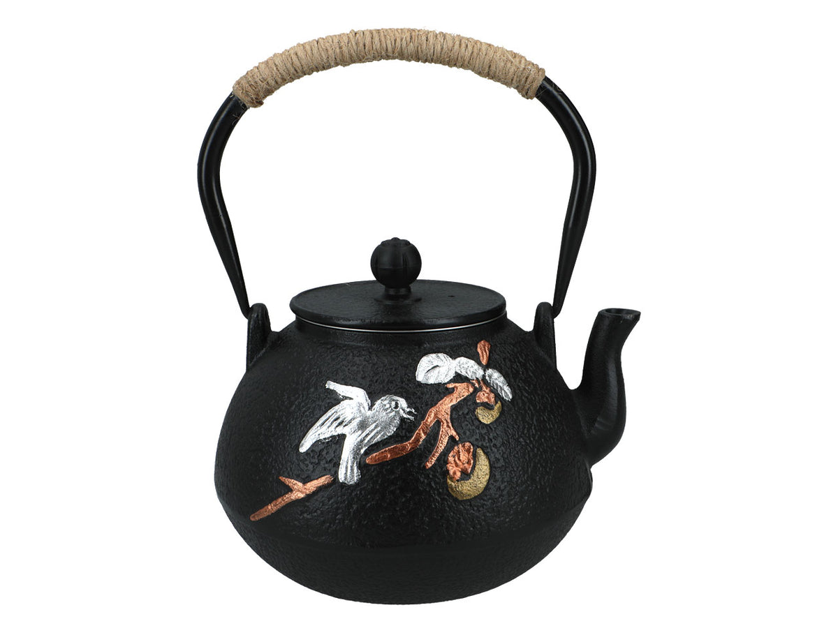 Cast iron teapot with an enamelled insert, 1200ml, with infuser