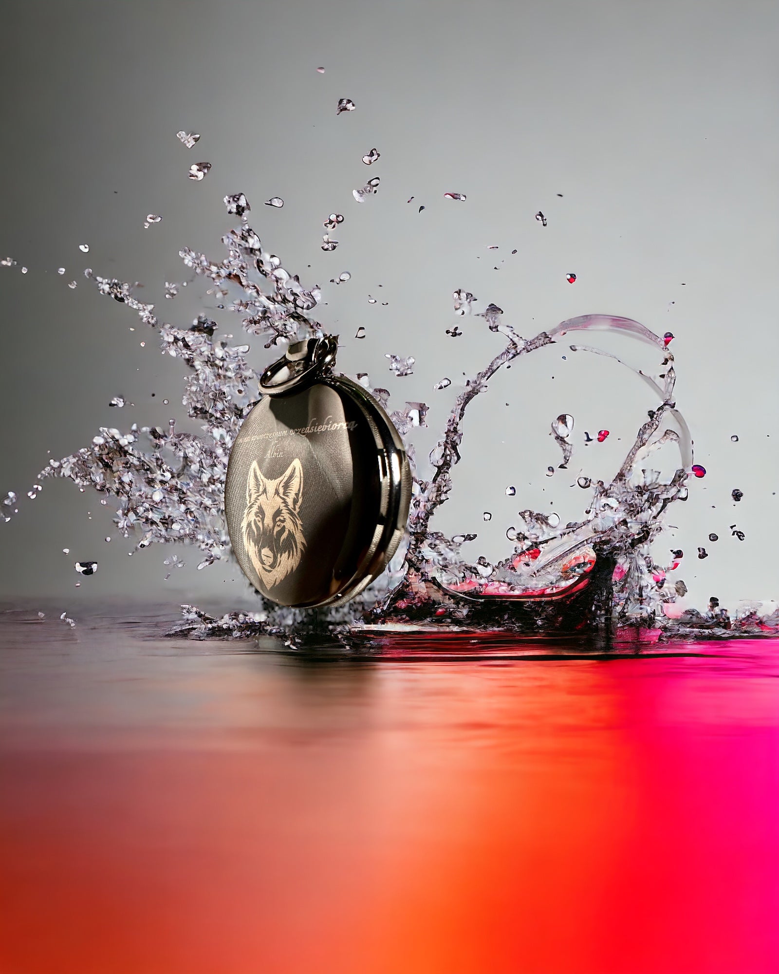 Klasické Mechanické Kapesní Hodinky s Dvojitým Krytem – Ruční, Černé, personalizace s gravírováním