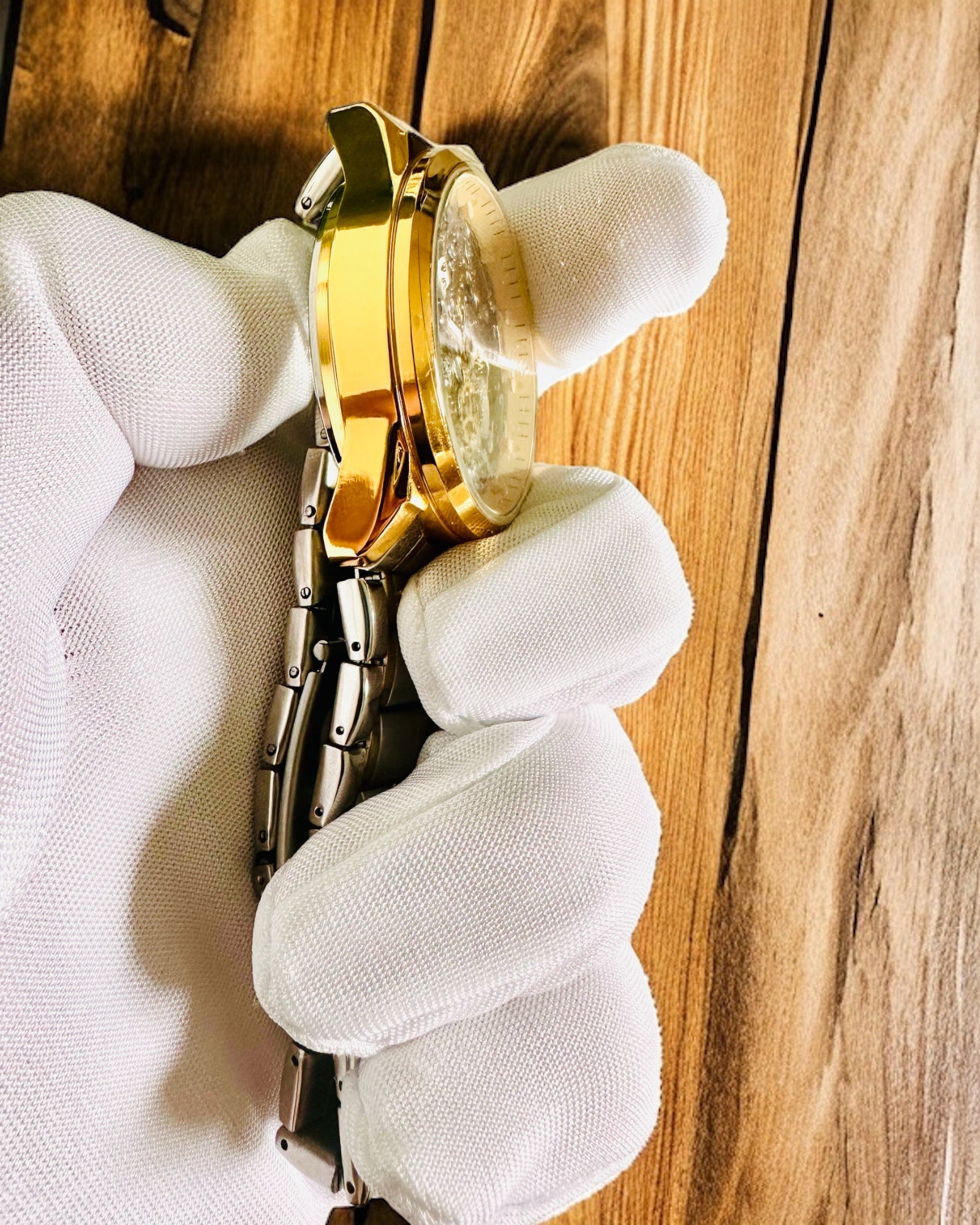 Pánské Křemenné Hodinky "Vision Sport" – Oboustranně Průhledné s Hliníkem