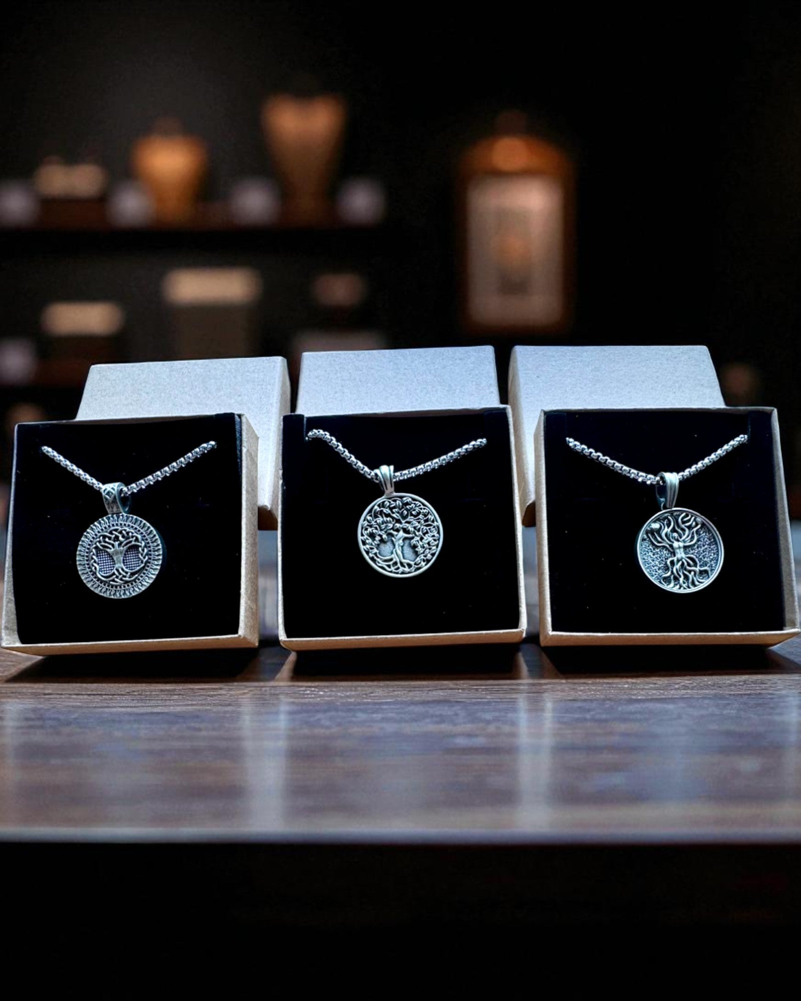 Амулет Дерева Життя з Можливістю Гравіювання - намисто "Вітальність Природи", персоналізація