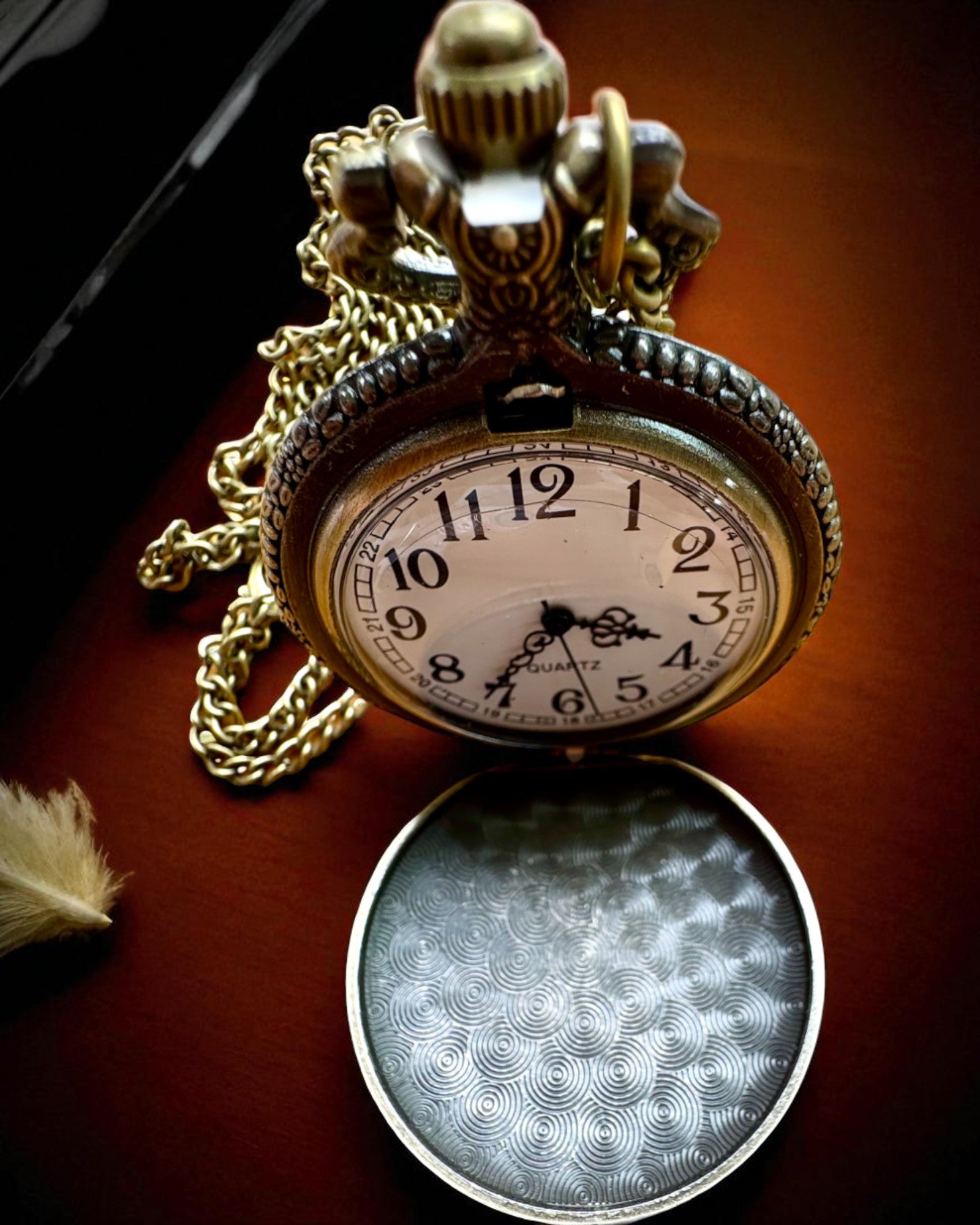 Pocket Watch "Road King" – with Truck Motif, with Engraving, as a Gift