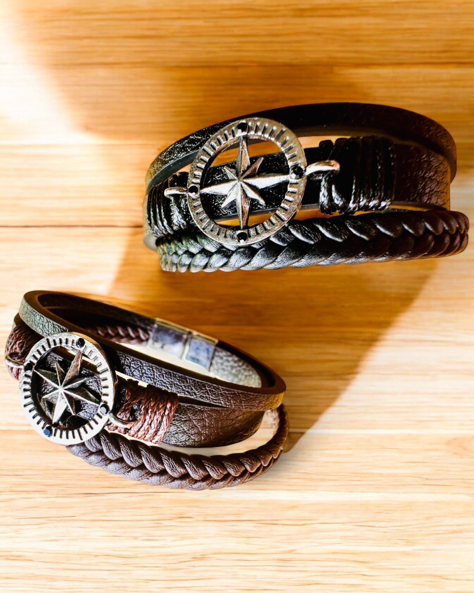 Браслет "Compass Adventure" - можливість персоналізації гравіюванням на подарунок, 2 варіанти кольорів на вибір