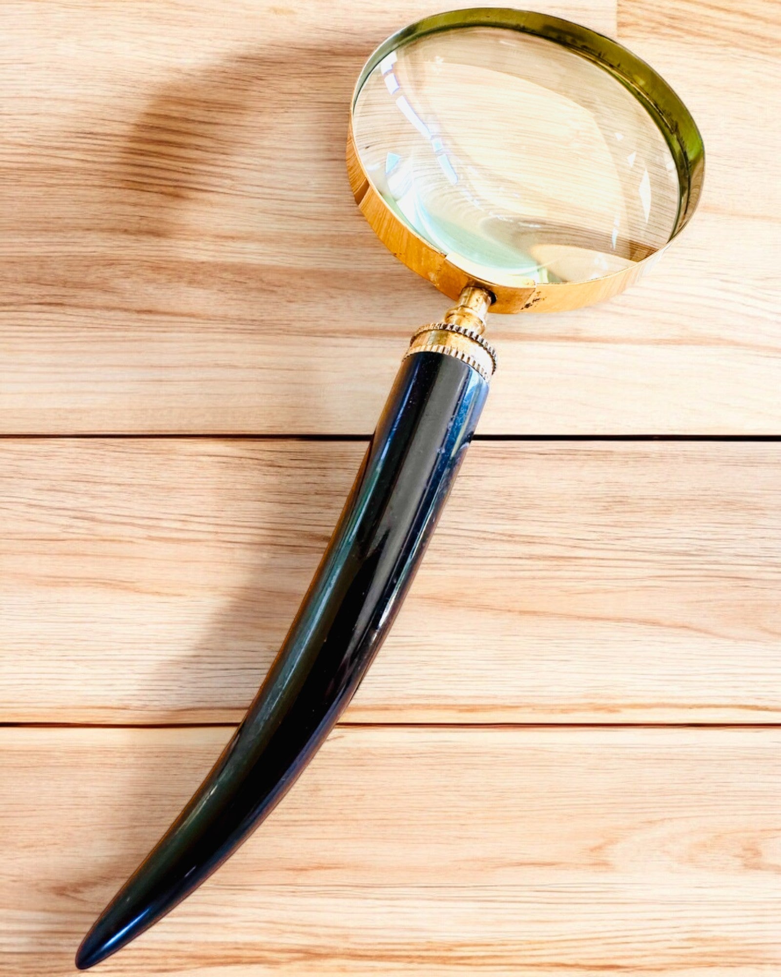 Large Retro Magnifying Glass, personalization option for a gift with engraving - variants available