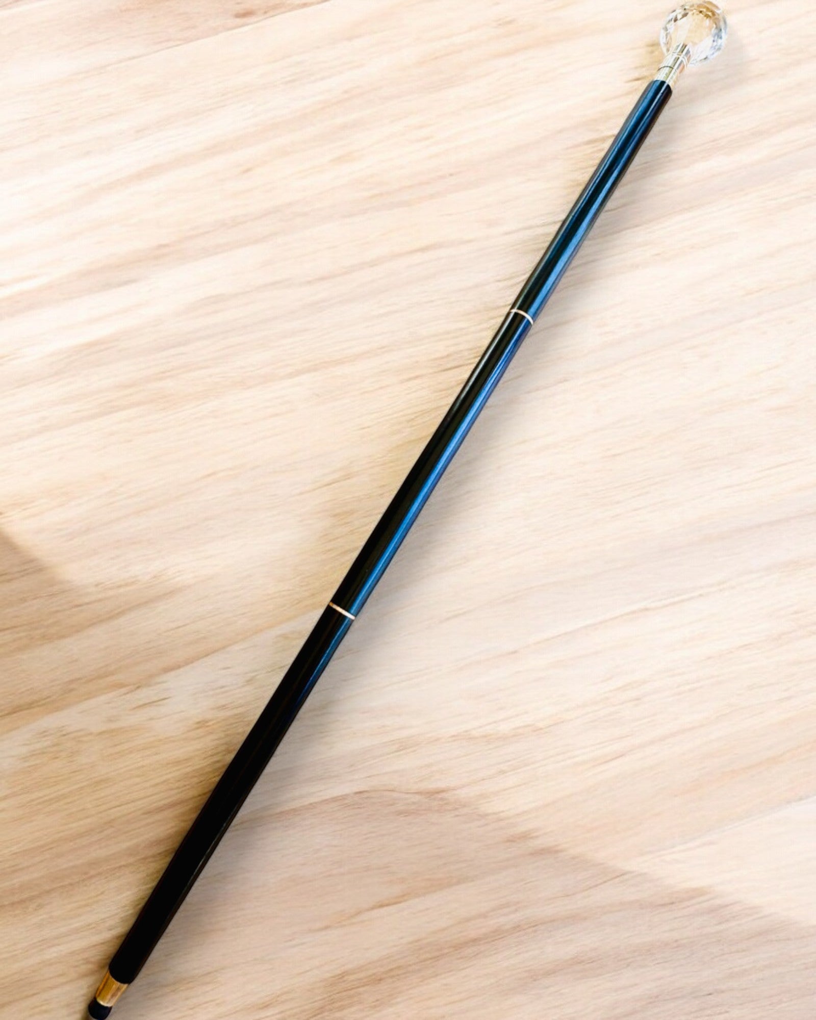 Тростина для прогулянок "Білий Діамант" - Дерев'яна Ручної роботи, можливість гравіювання