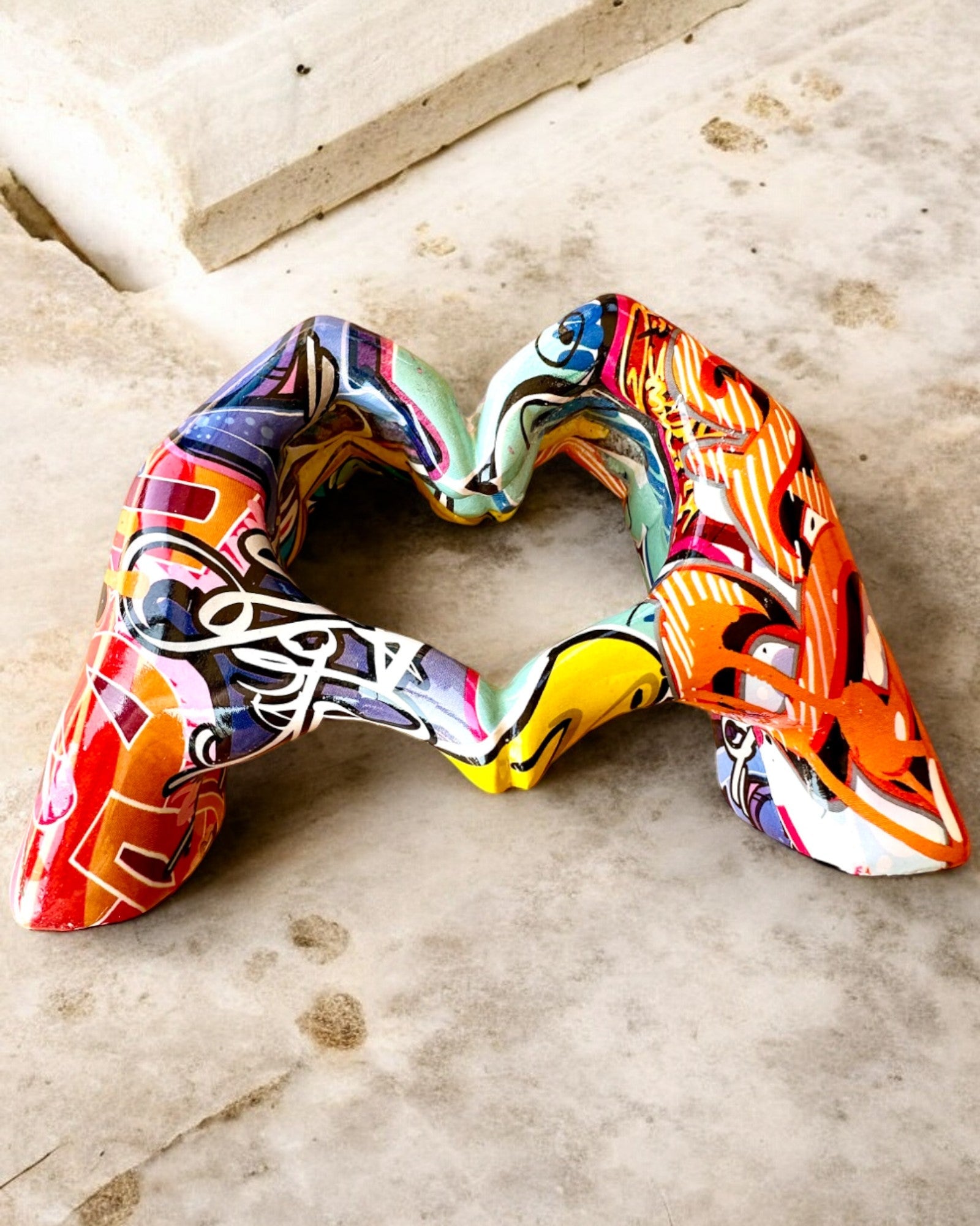 Figurină decorativă Mâner Decorativ Colorat ArtBrace - posibilitate de personalizare cu gravură, pentru cadou