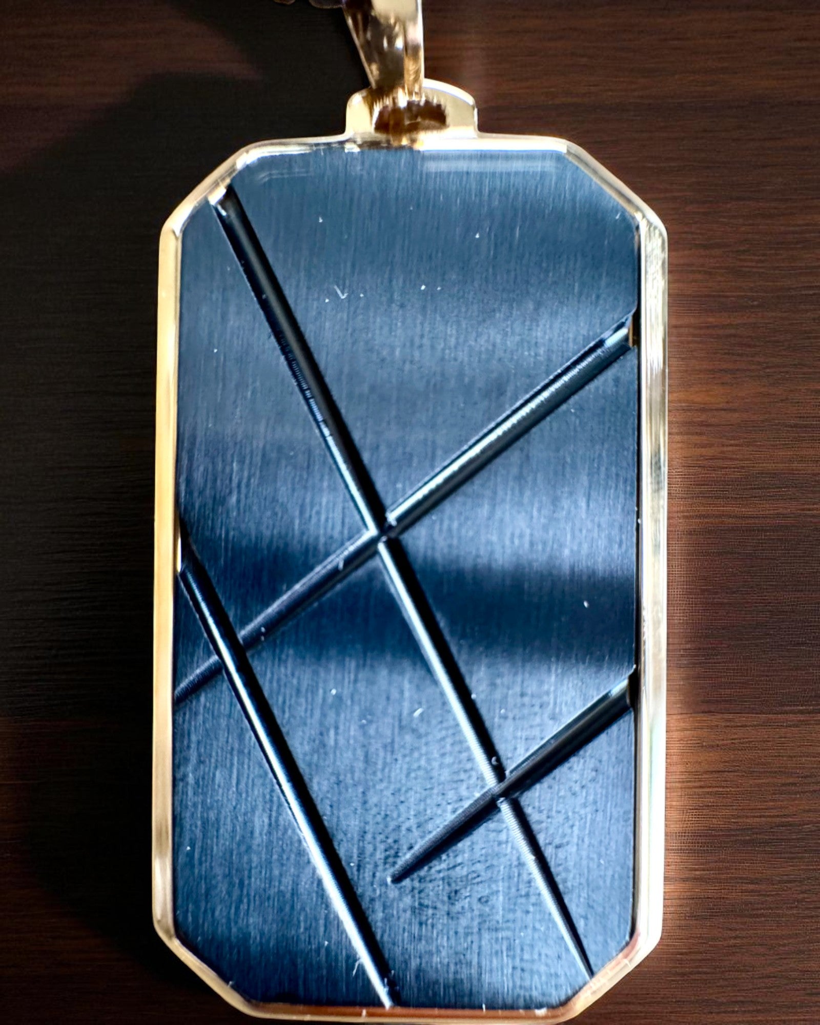 Muška ogrlica Dog Tag „SteelVision” – nehrđajući čelik, 15 varijanti, personalizacija gravurom