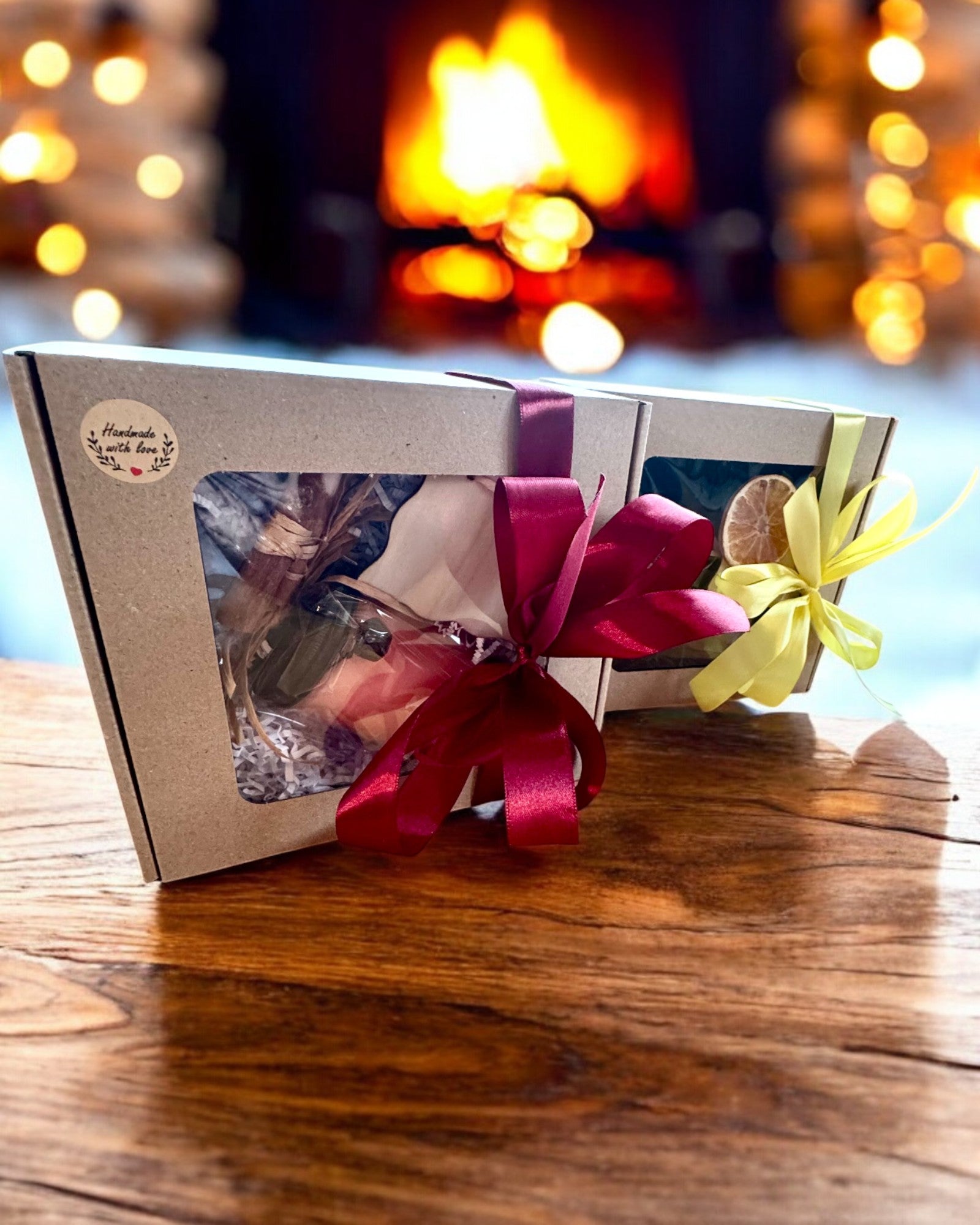 Vela de soja intencional 250 ml con piedra natural – elige tu energía: Citrino o Granate, personalización con grabado para regalo