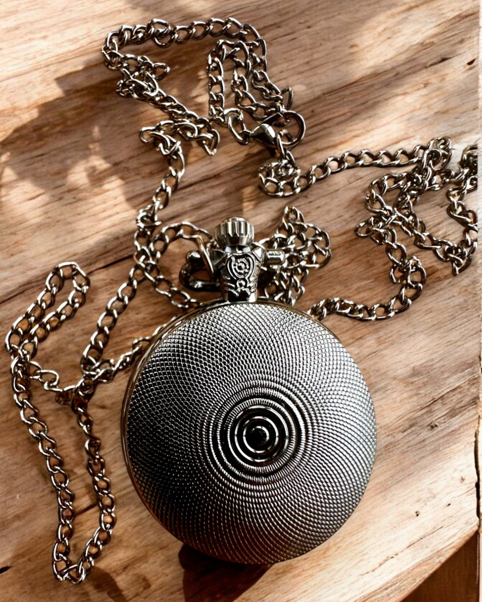 Pocket Watch "Dragon Circle 2" – a stylish accessory with a touch of magic - personalized engraving for a gift