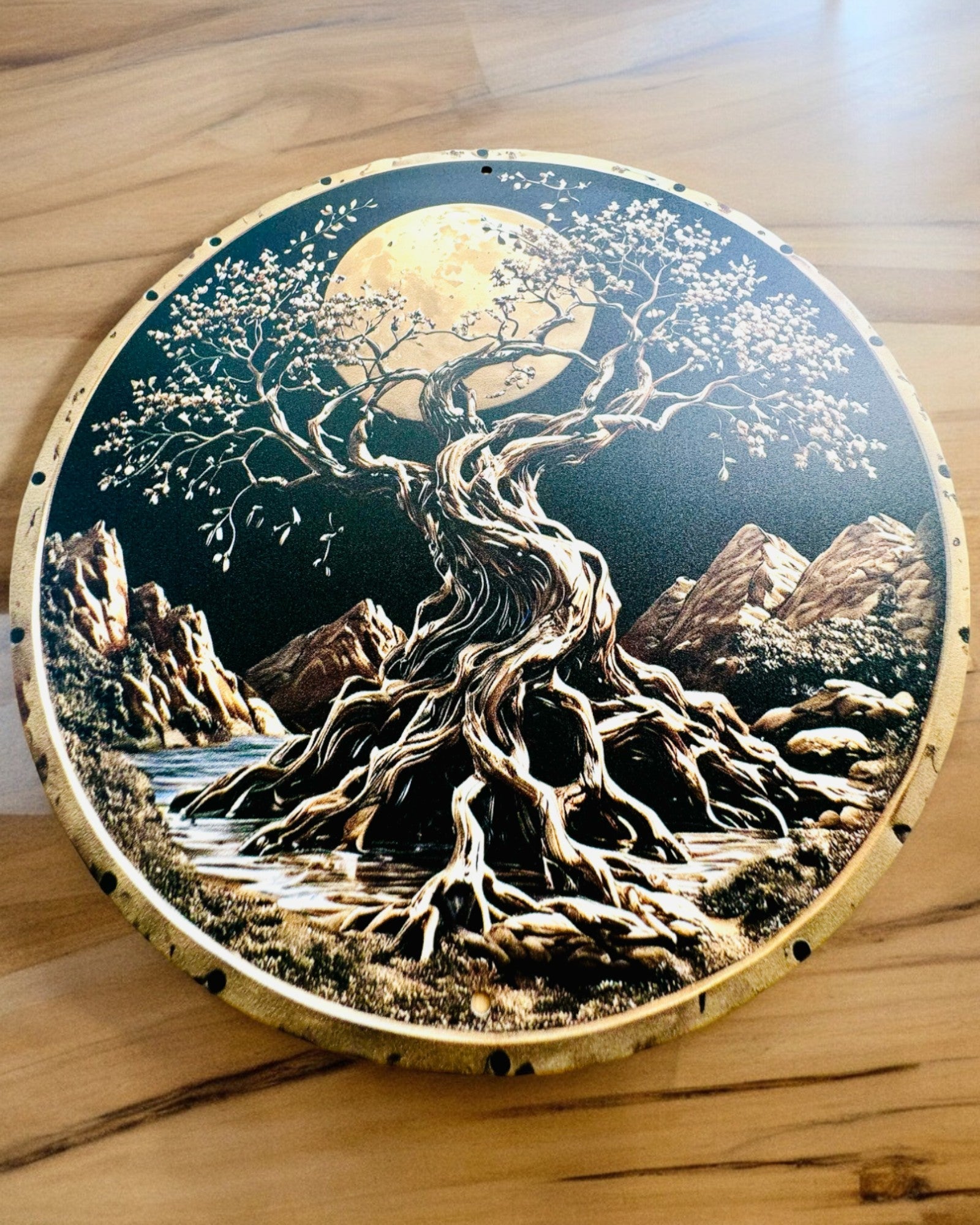 Privjesak "Čarobni Krugovi Prirode" - mogućnost personalizacije gravurom. 3 varijante na izbor