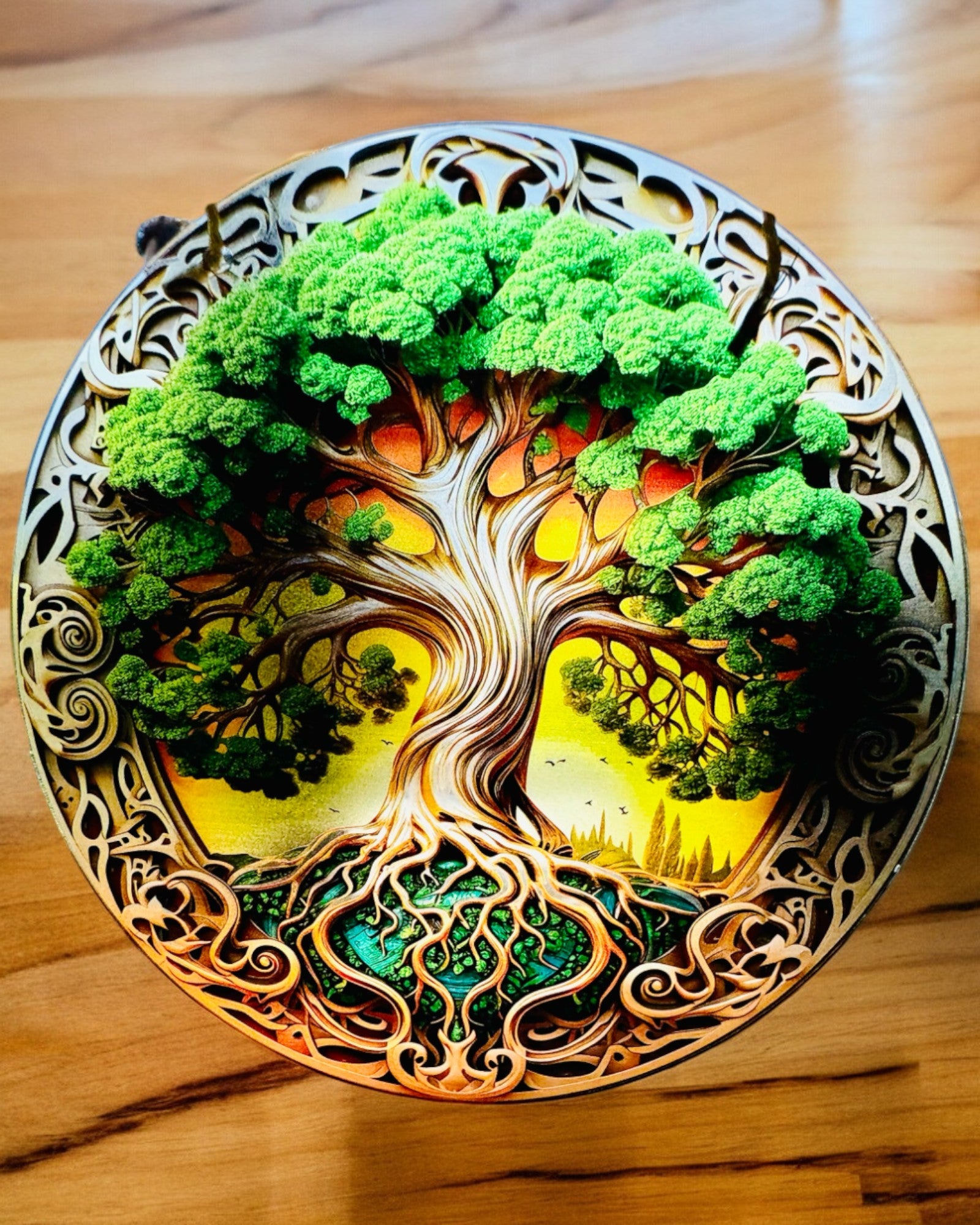 Přívěsek "Magické Kruhy Přírody" - možnost personalizace gravírováním. 3 varianty na výběr