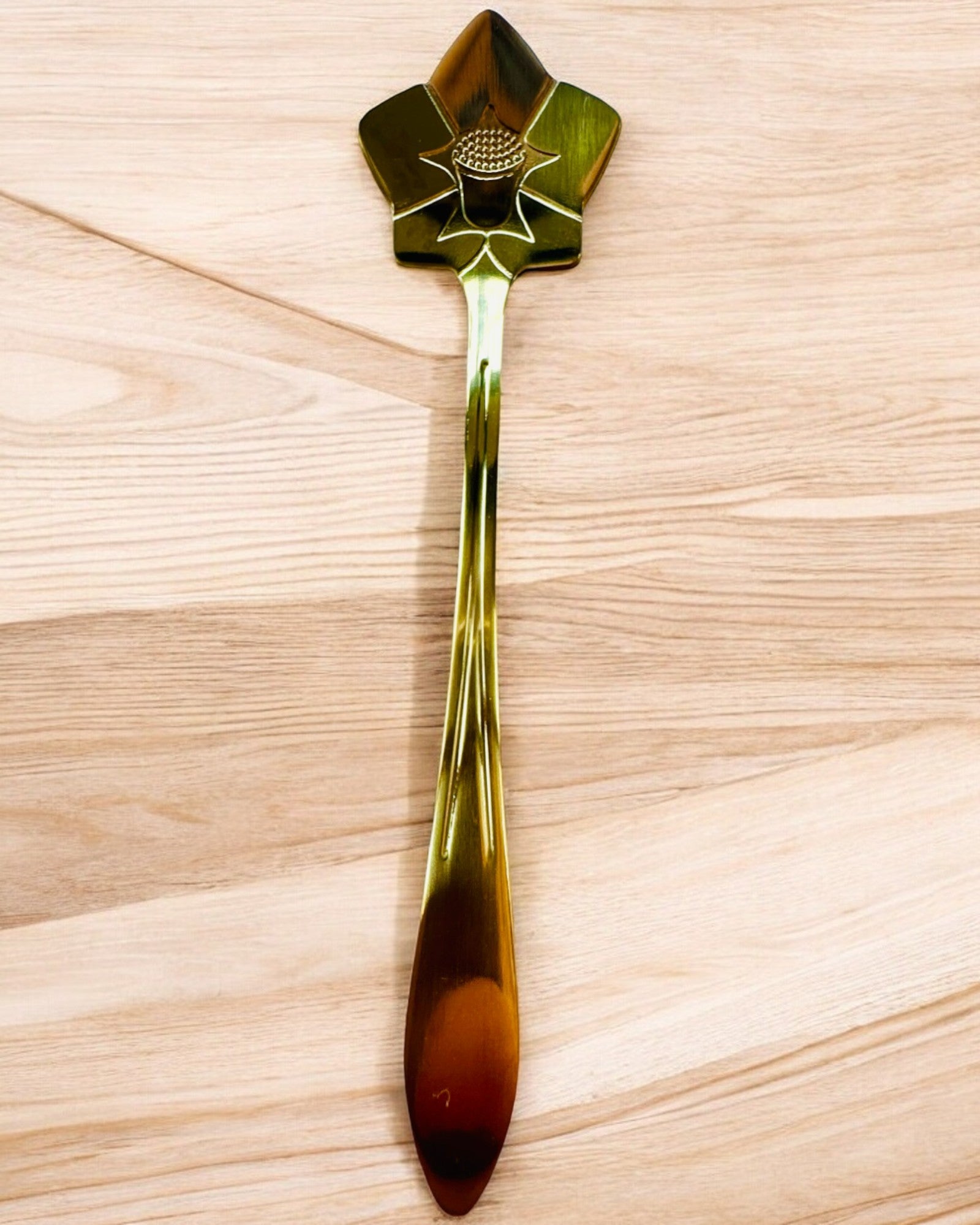 Набір ложечок "Квіткова рапсодія" - персоналізація гравіюванням на подарунок, 2 варіанти на вибір