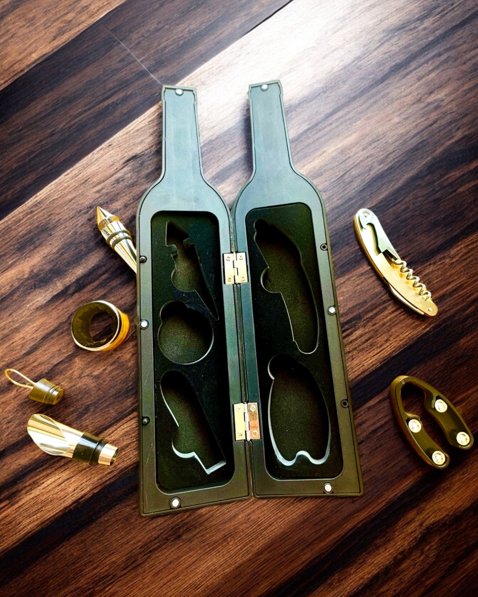 Set de vin "Sommelier's Delight" - posibilitate de personalizare cu gravură pentru cadou