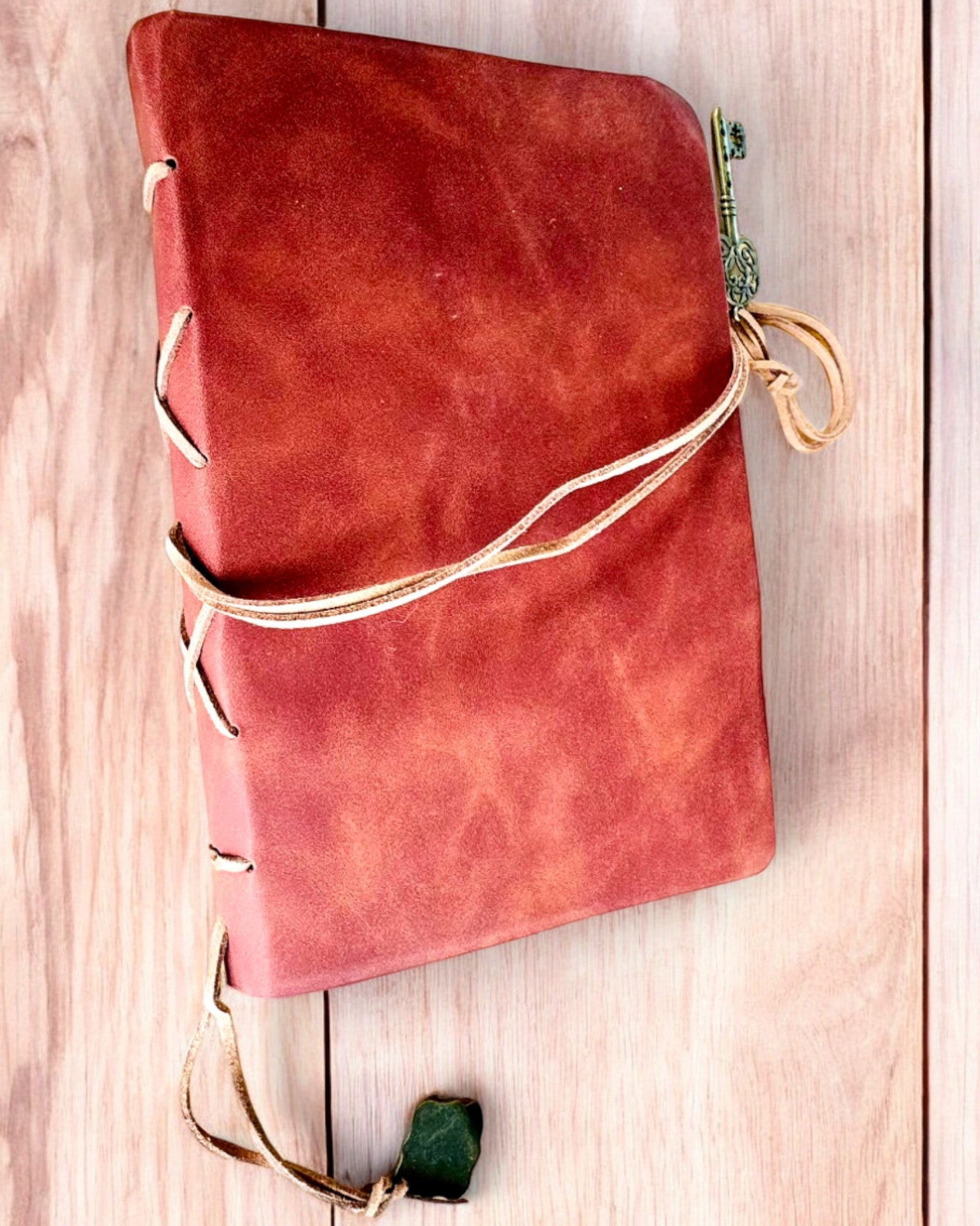 Vintage zápisník "Klíč minulosti" - Možnost gravírování jako dárek, notes