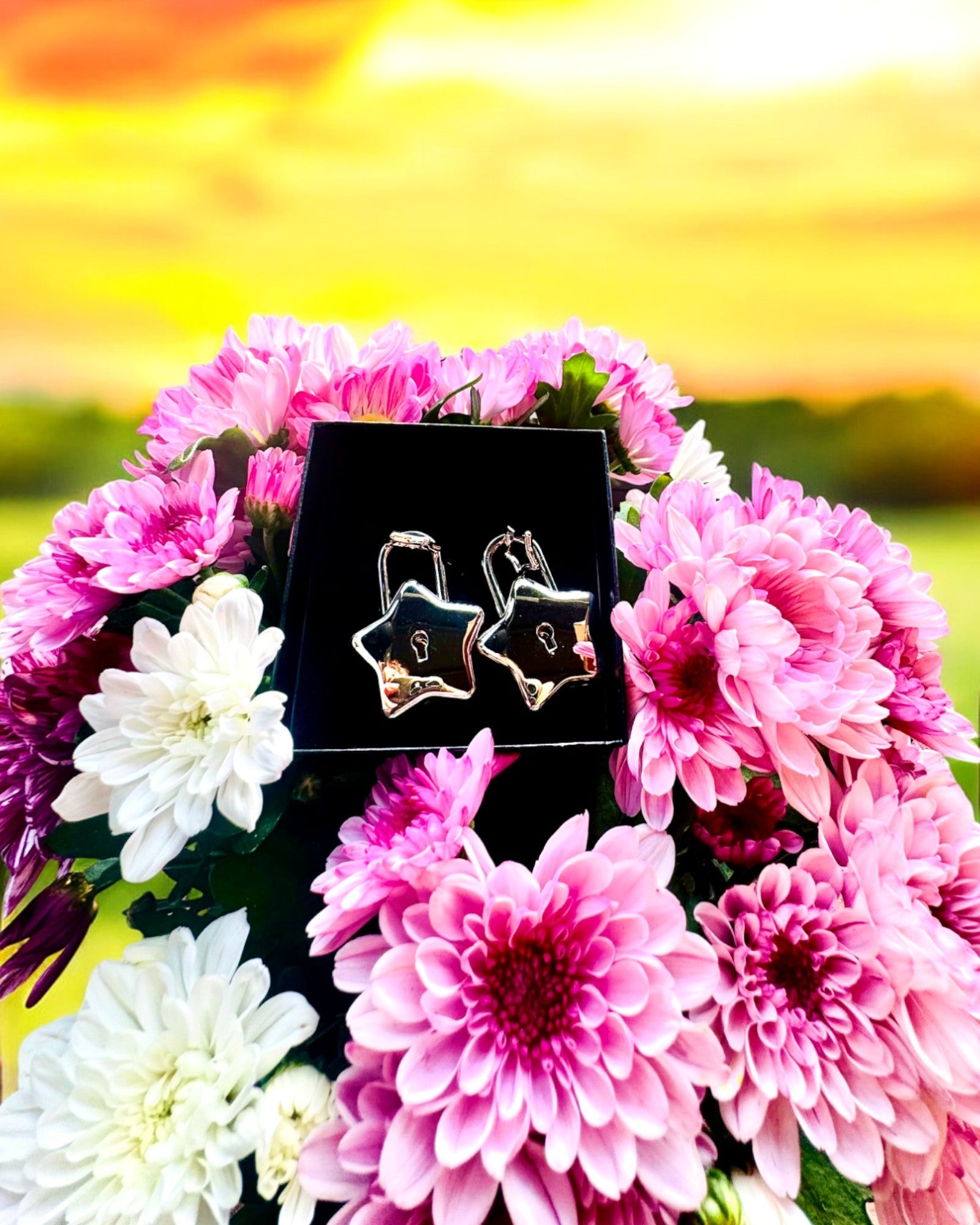 2 Mini Lacăte Stelare cu Gravură – Protejează-ți Visurile, personalizate pentru cadou, 2 variante de culoare disponibile