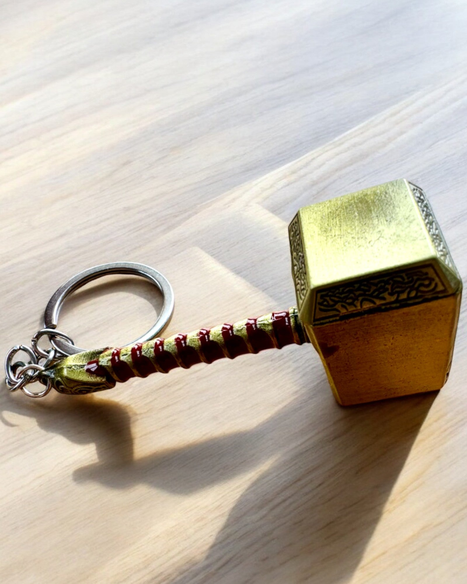 Młot Wikinga - Brelog și deschizător într-unul - Premium, posibilitate de personalizare cu gravură