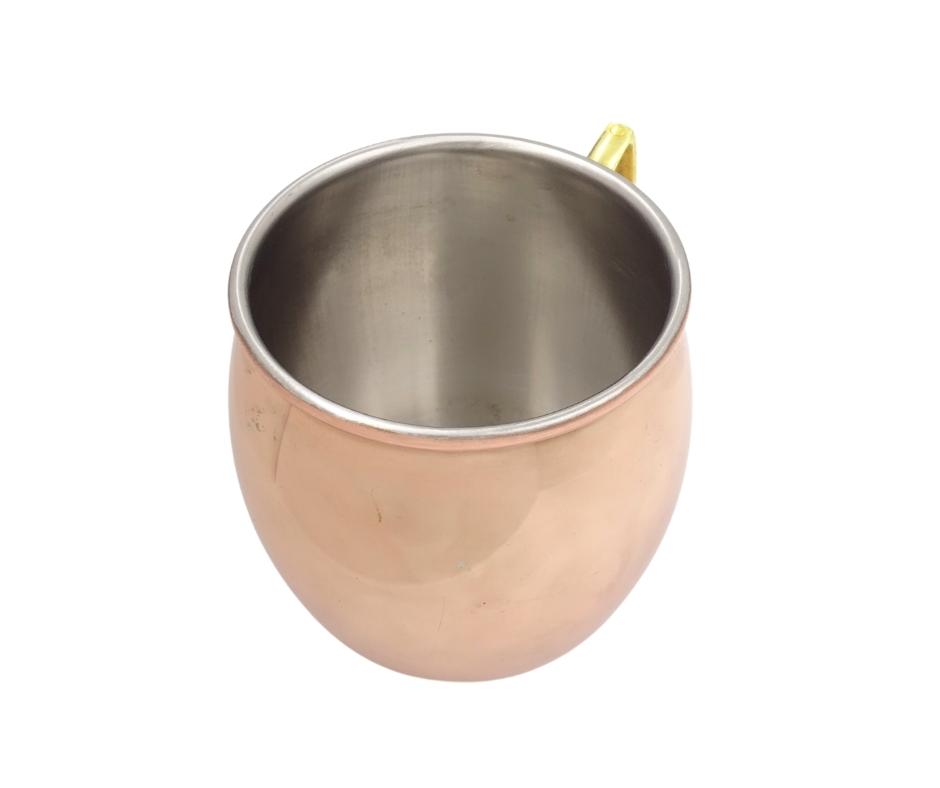 Copper 304 Stainless Steel Mug - Capacity 500ml coated with a layer of copper - MM7012