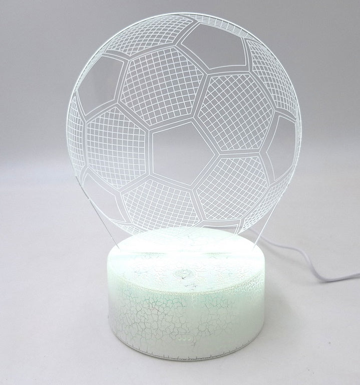 Noční lampička Míč - Dárek pro fotbalistu Gadget - 3 barvy - P107