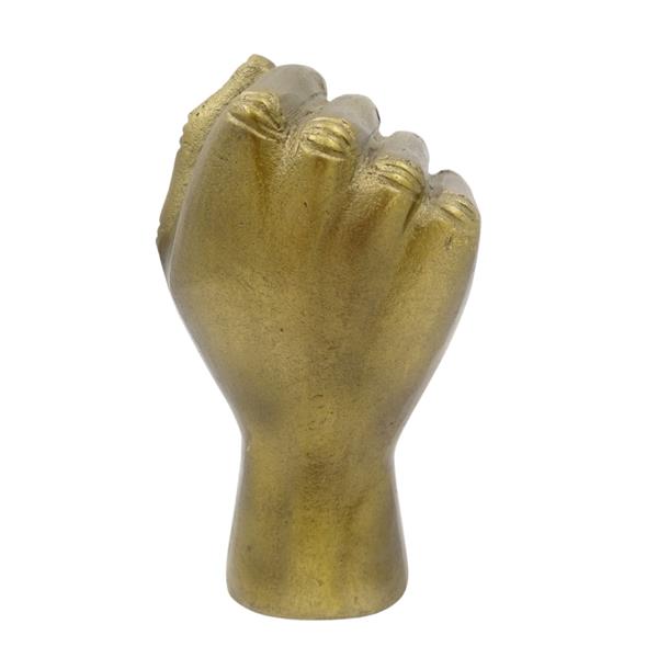 Pumn strâns, figurină decorativă din aluminiu 18cm - 20755-18
