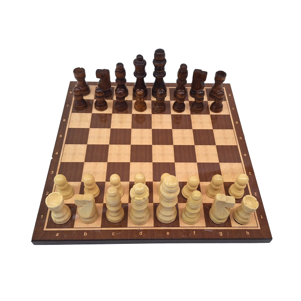 Large Wooden Chess Set 37 x 37 cm – 1050736