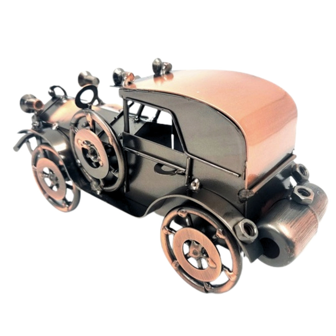 Kovový model retro automobilu dekorace vintage - Q87