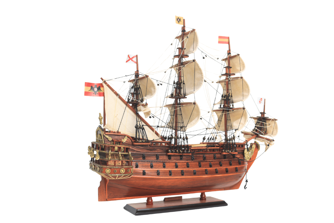 Exkluzivní model plachetnice San Felipe – SF4 s možností personalizace gravírováním