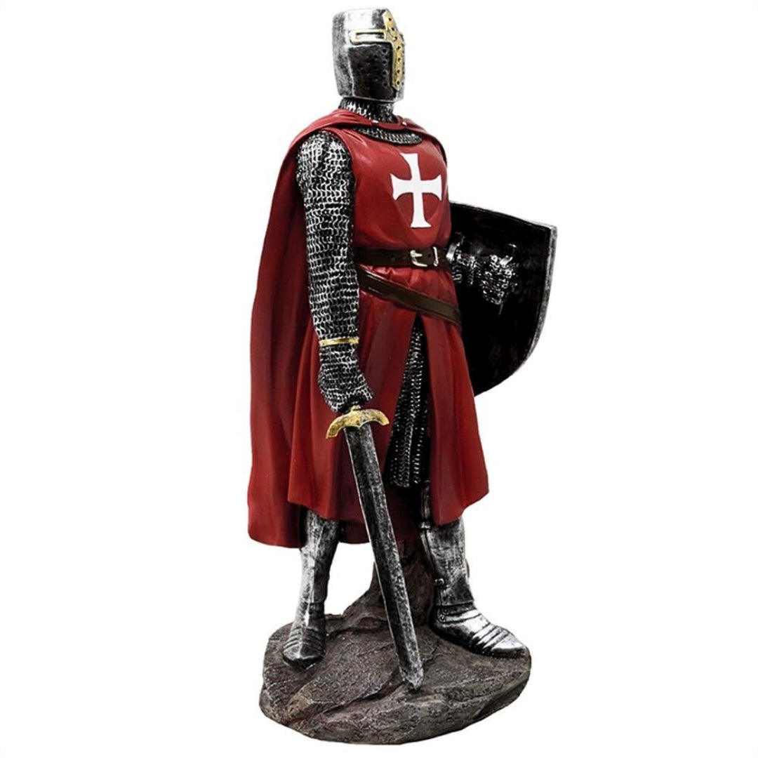 Figurica viteza križara od poliresina, visine 30 cm, s mogućnošću personalizacije gravurom