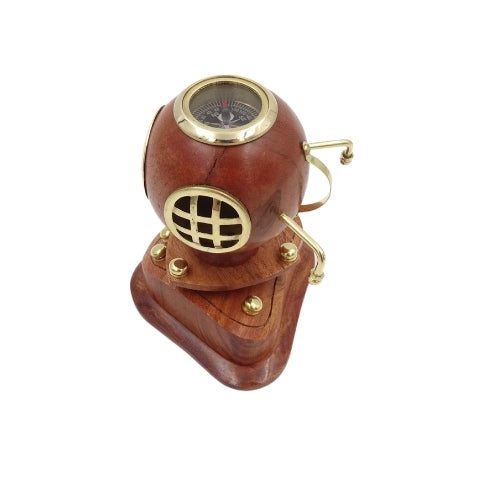 Small Diver's Helmet with Clock NC1220