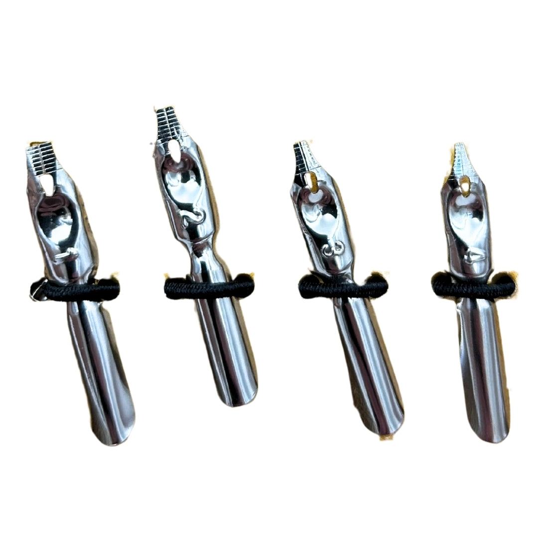 Set de caligrafie retro cu pană de gâscă vintage, 6 penițe, cerneală, cadou – EE5