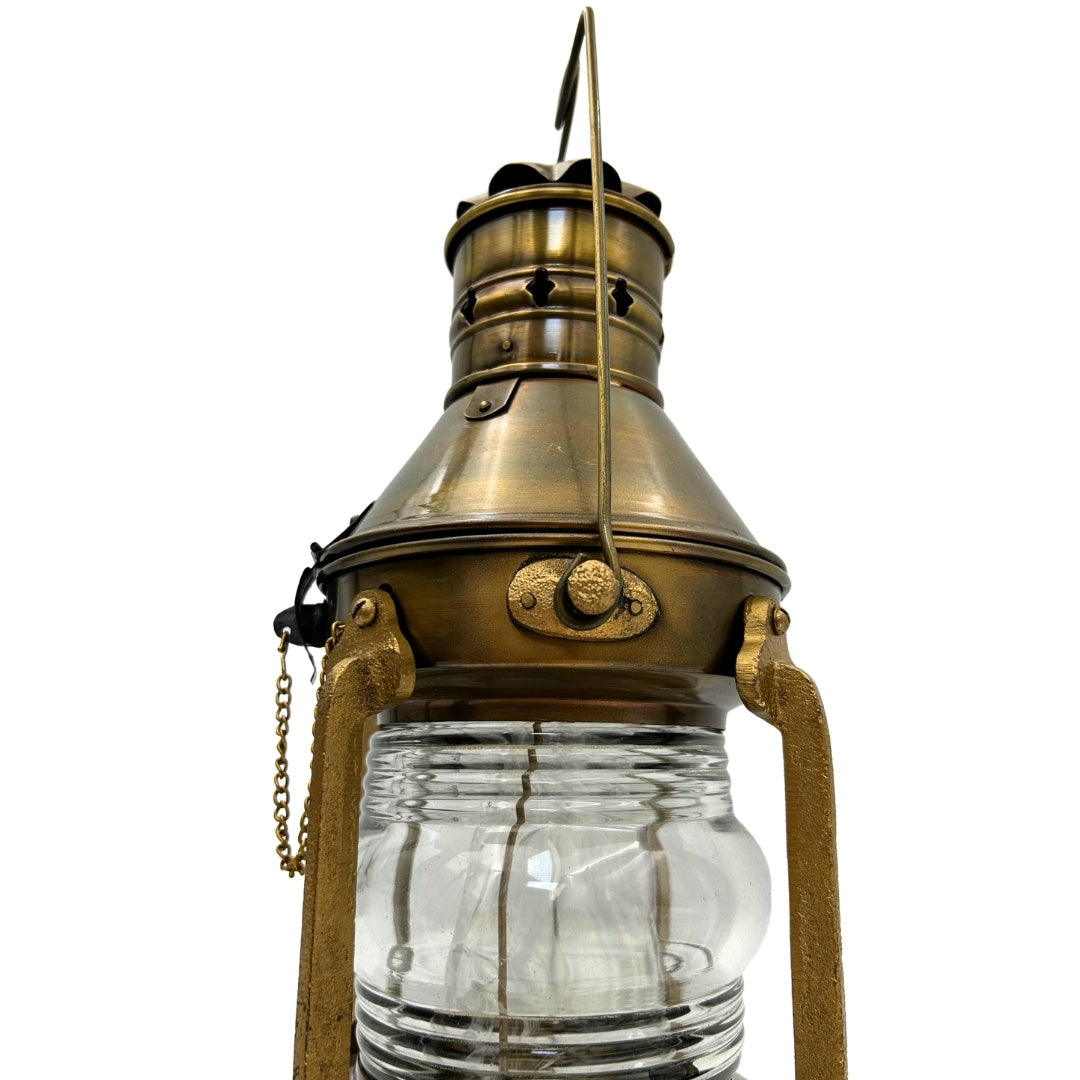 Kovová námořnická lampa retro 34cm – SL9