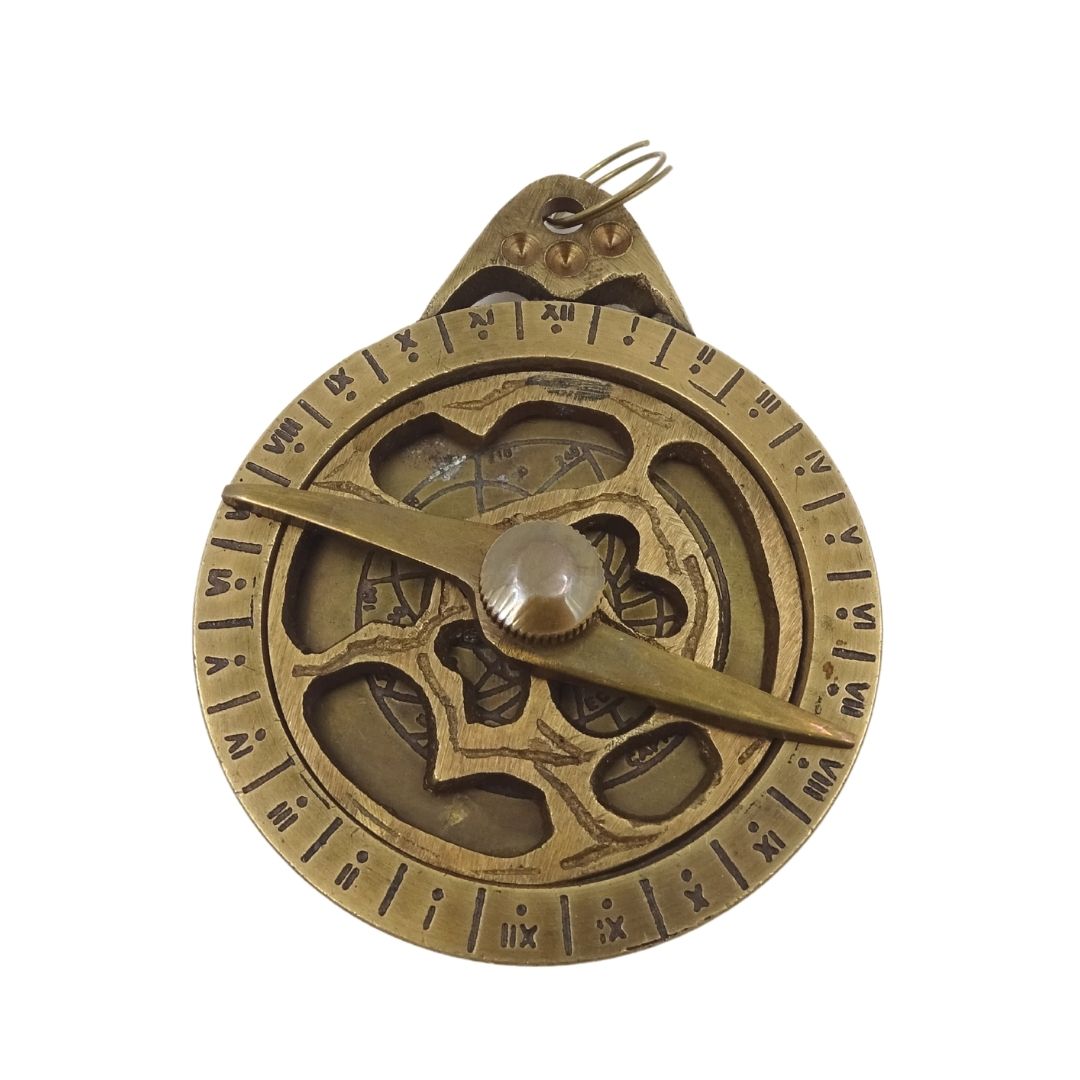 Astrolabe Brass Keychain – KR105