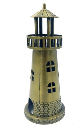 Figurină far maritim, suport pentru lumânare tealight 18cm - LT
