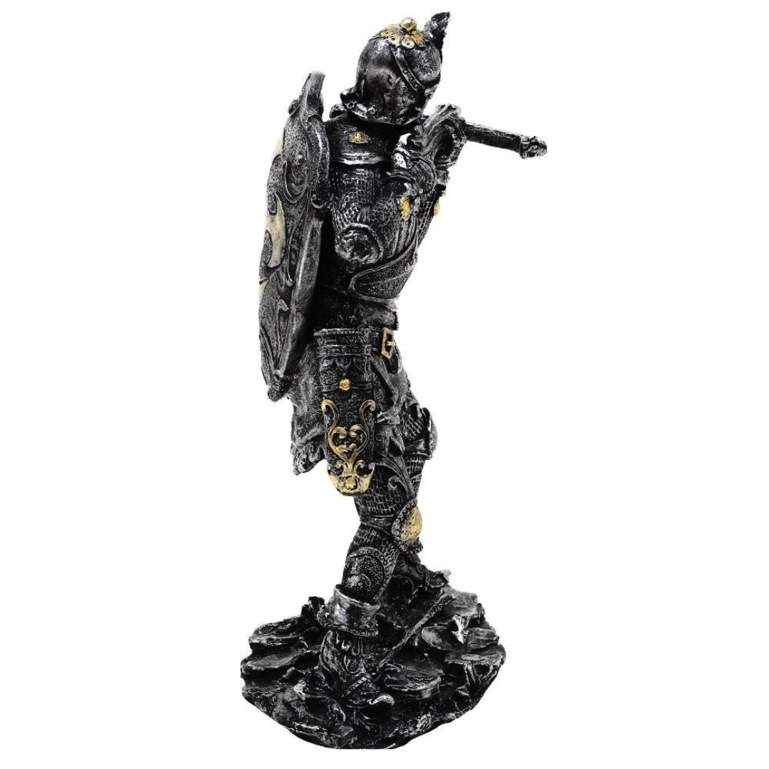 Medieval Knight Figurine with Crossbow 20cm Crossbowman - Retro Gift - MC-23151