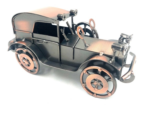 Kovový model retro automobilu dekorace vintage - Q87