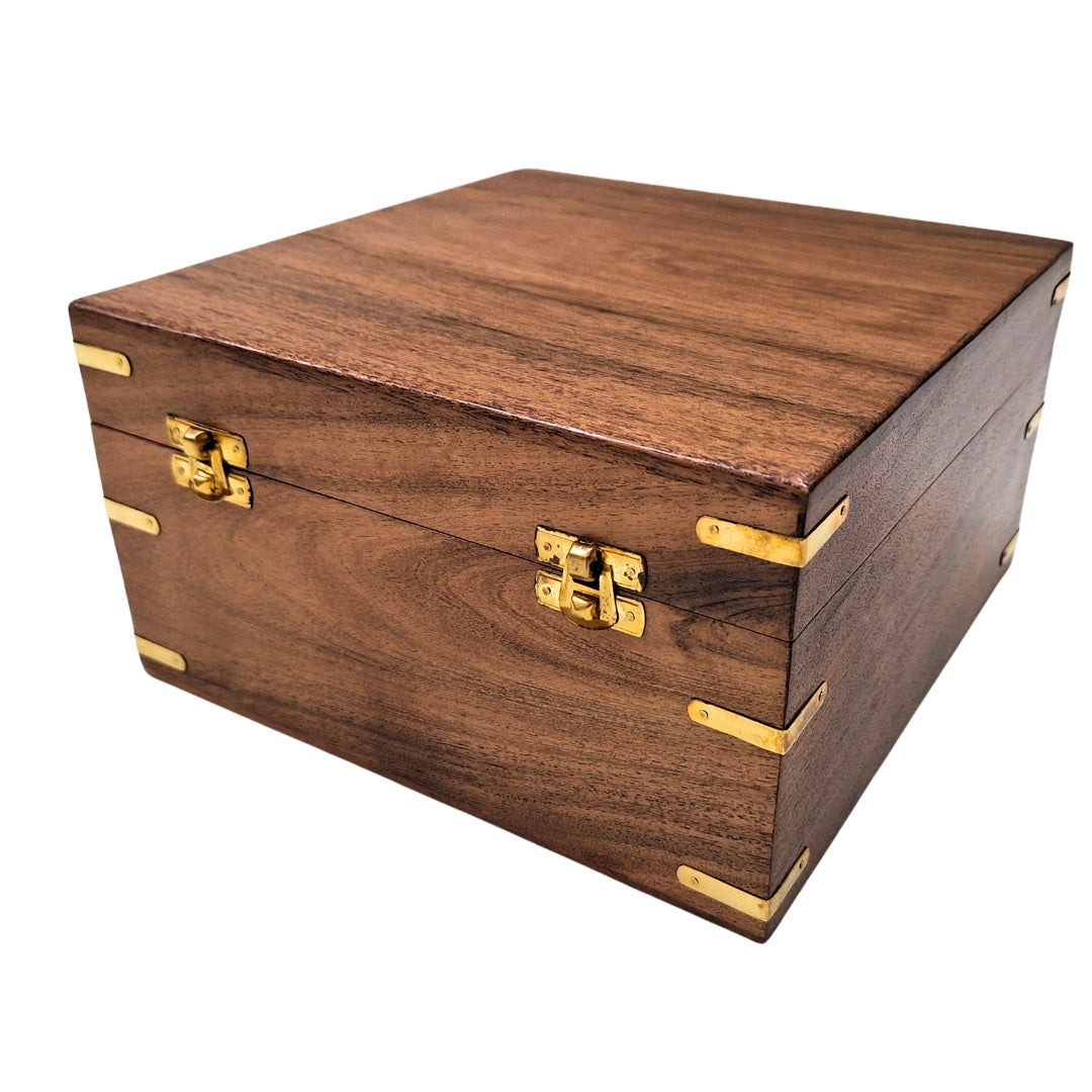 Brass Sextant in a Wooden Box – Replica - NC1517