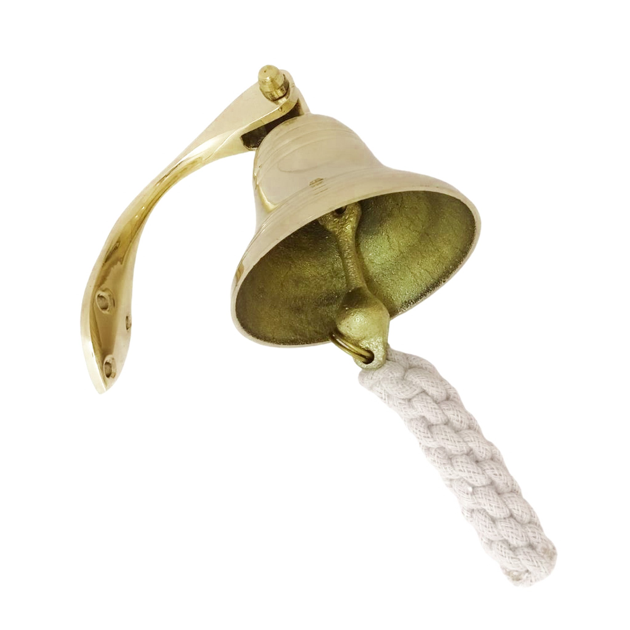 Mosazný námořní zvon HB36/4 o průměru 10 cm s možností personalizace gravírováním