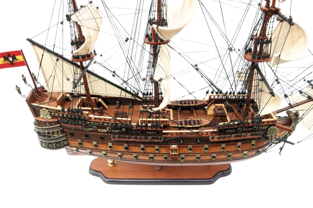 Model plachetnice San Felipe 80cm s možností personalizace gravírováním