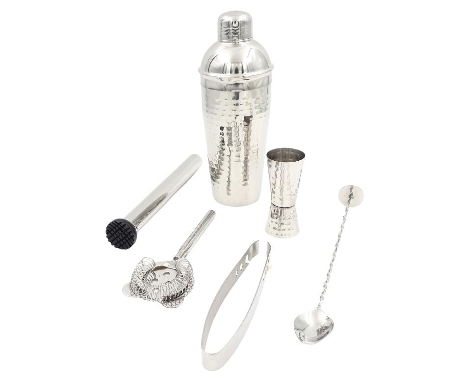 Set de barman Steel de 6 piezas