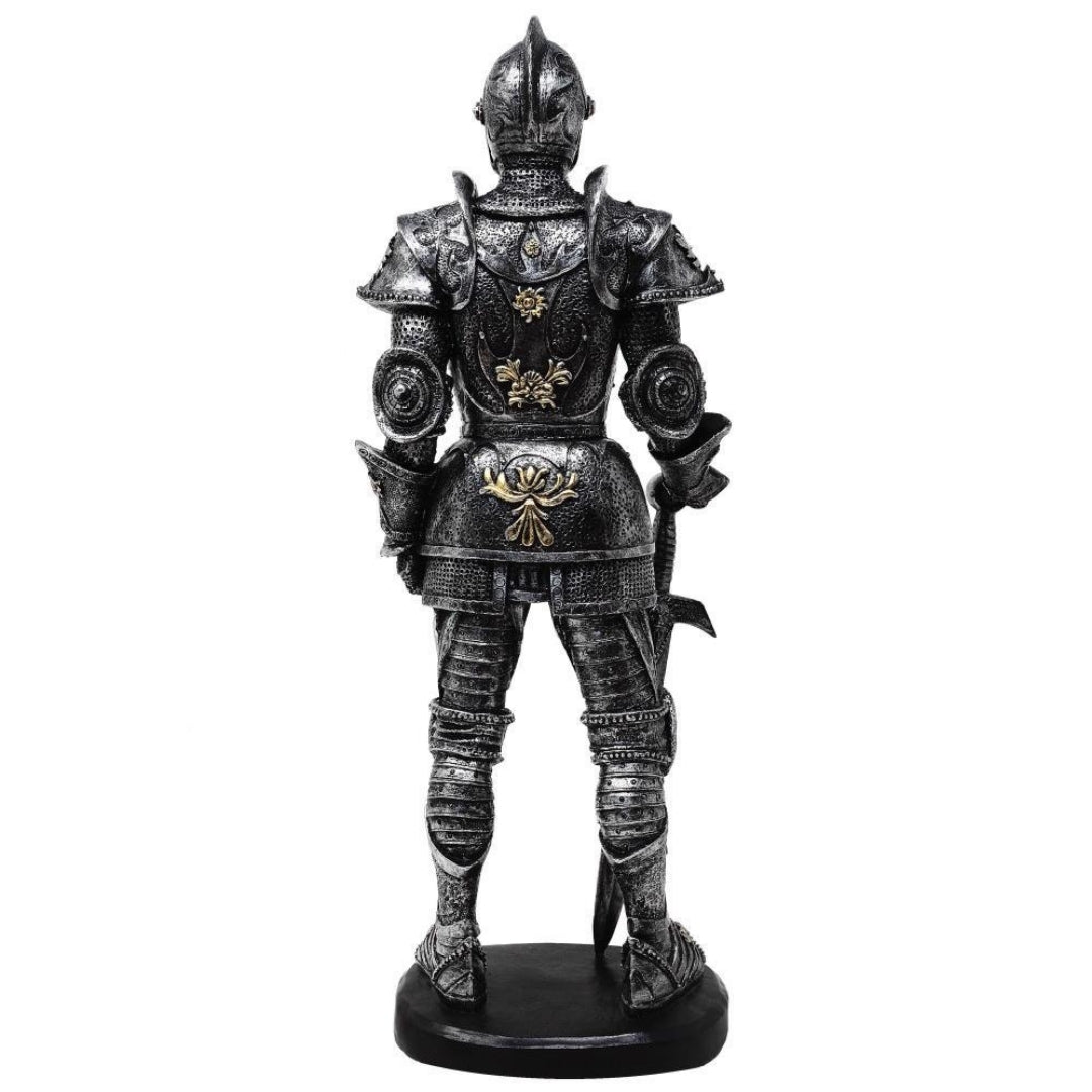 Dekorativní figurka – rytíř ve zbroji 39cm – MC-23158