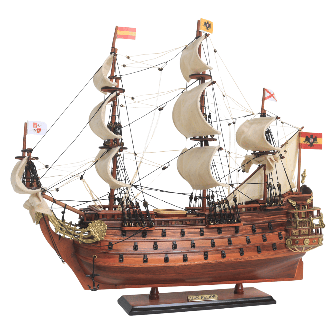 Exkluzivní model plachetnice San Felipe – SF4 s možností personalizace gravírováním
