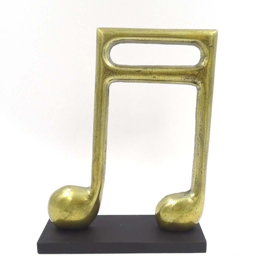 Gold Sixteenth Note statuette – Gift for a Musician
– MUS-22