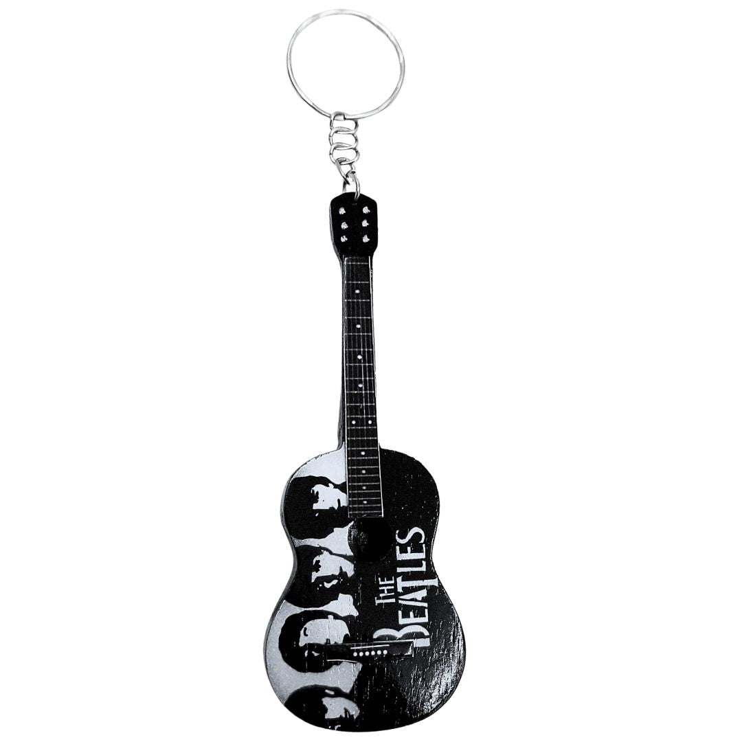 Guitar keyring in the style of The Beatles EGK-0894