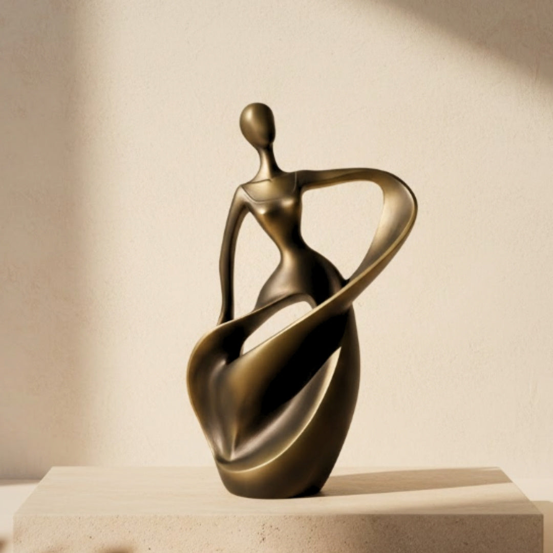 Dancer Figurine – Modern Abstract Decoration 24cm - E44446