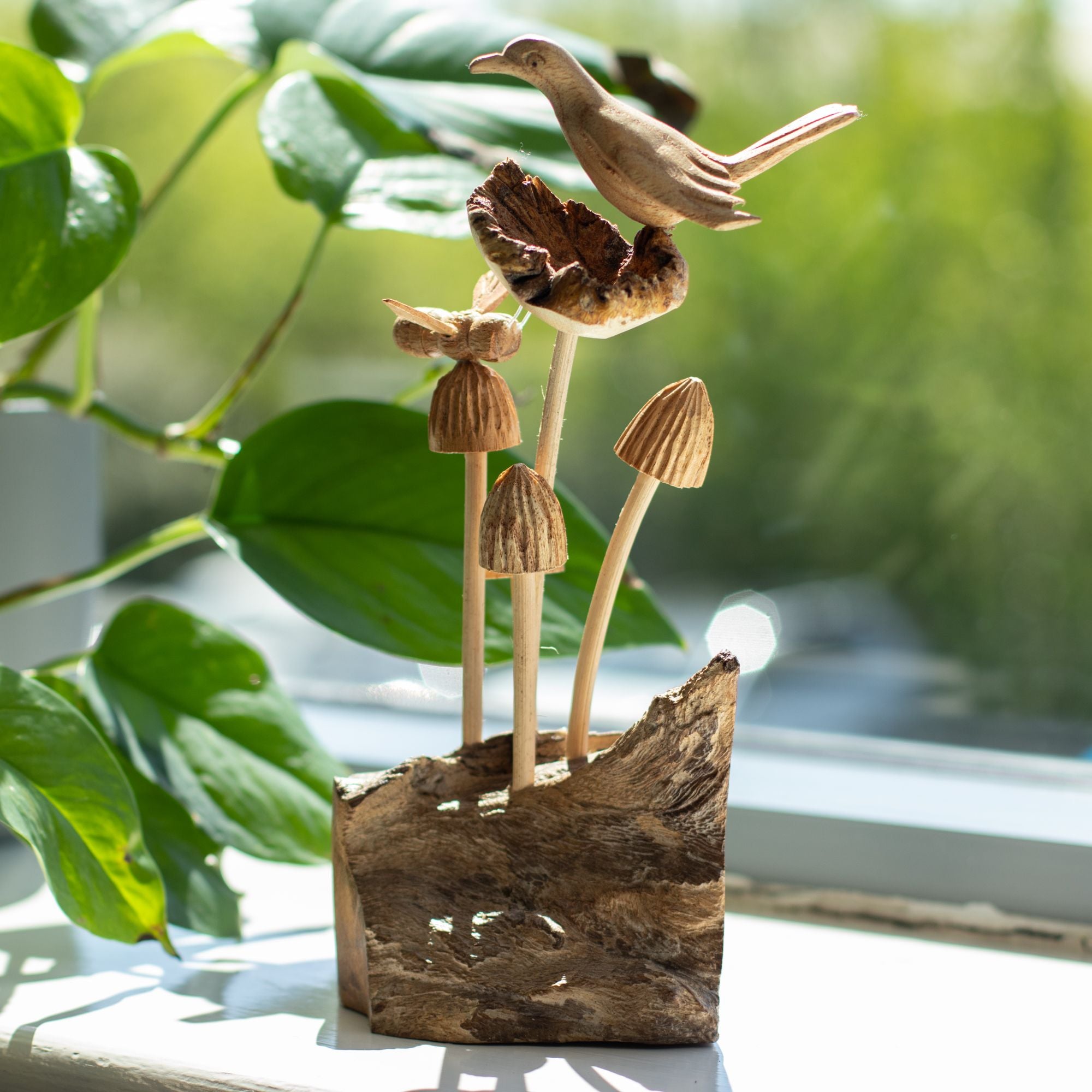 Sculpture from Parasitic Wood