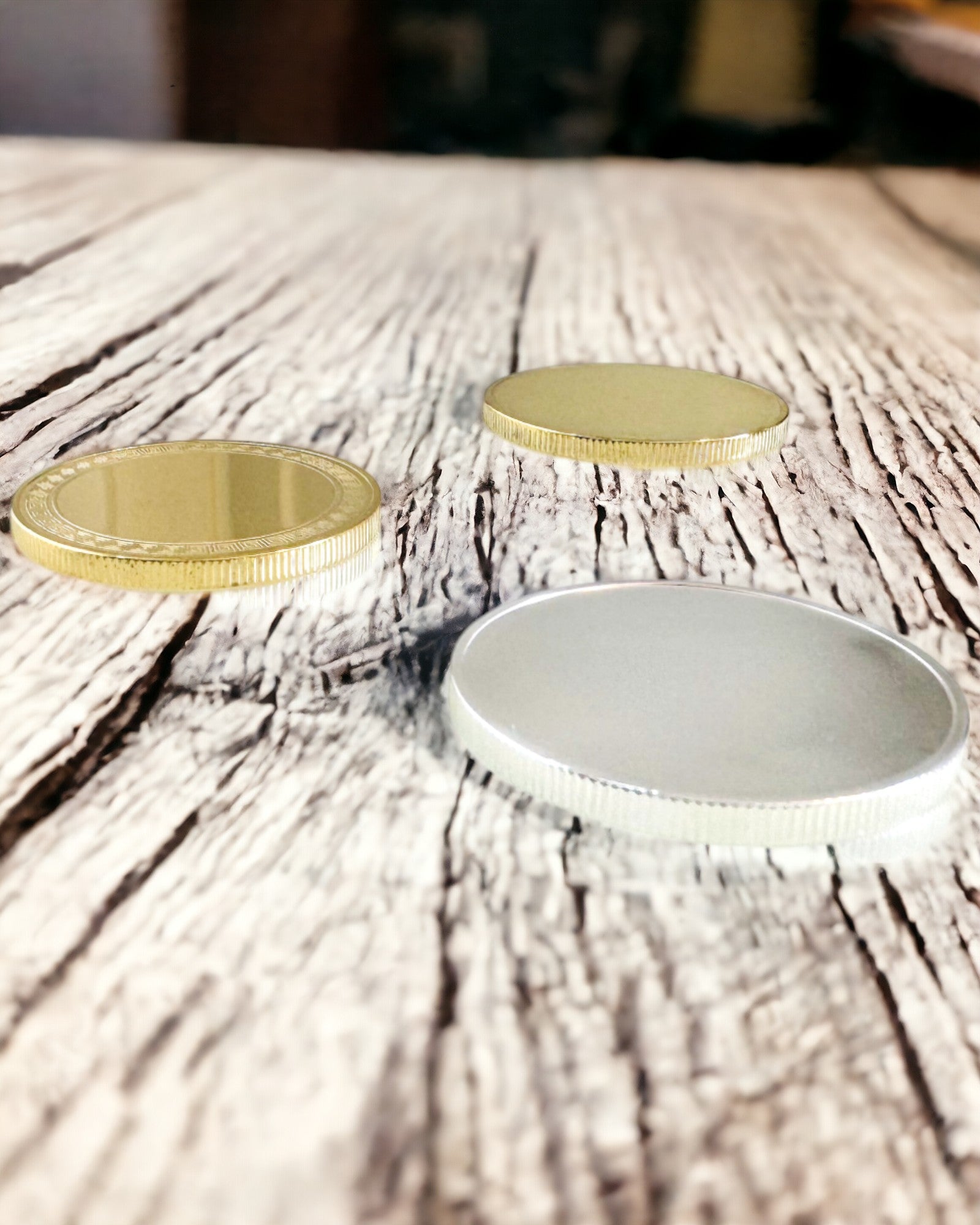 Порожня Монета Виклику з Можливістю Персоналізації Гравіюванням – Колекційна, 40mm, чотири моделі