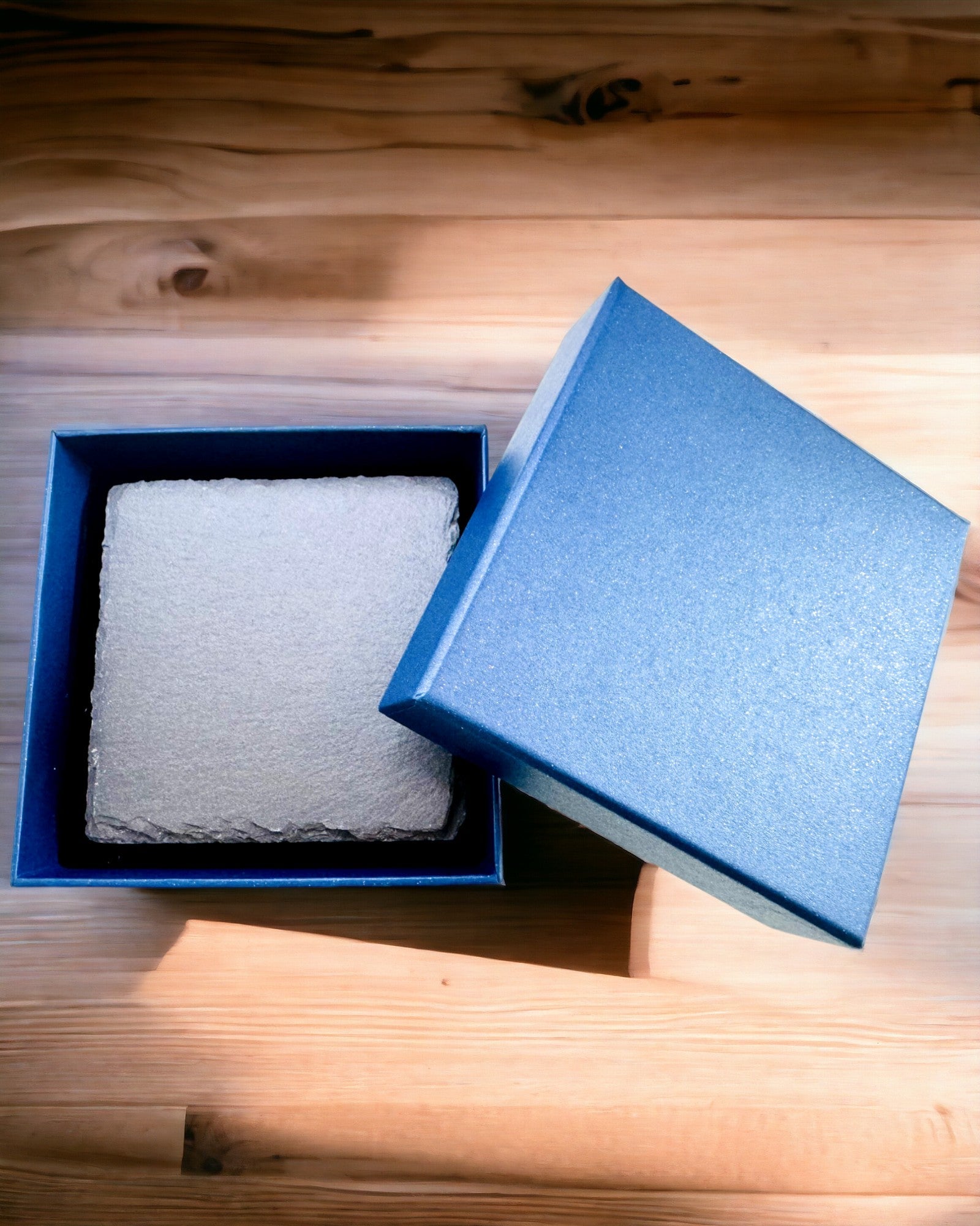 Підставка під каву, чай з натурального каменю з персоналізованим гравіюванням – квадрат, коло, шестикутник, 10 см