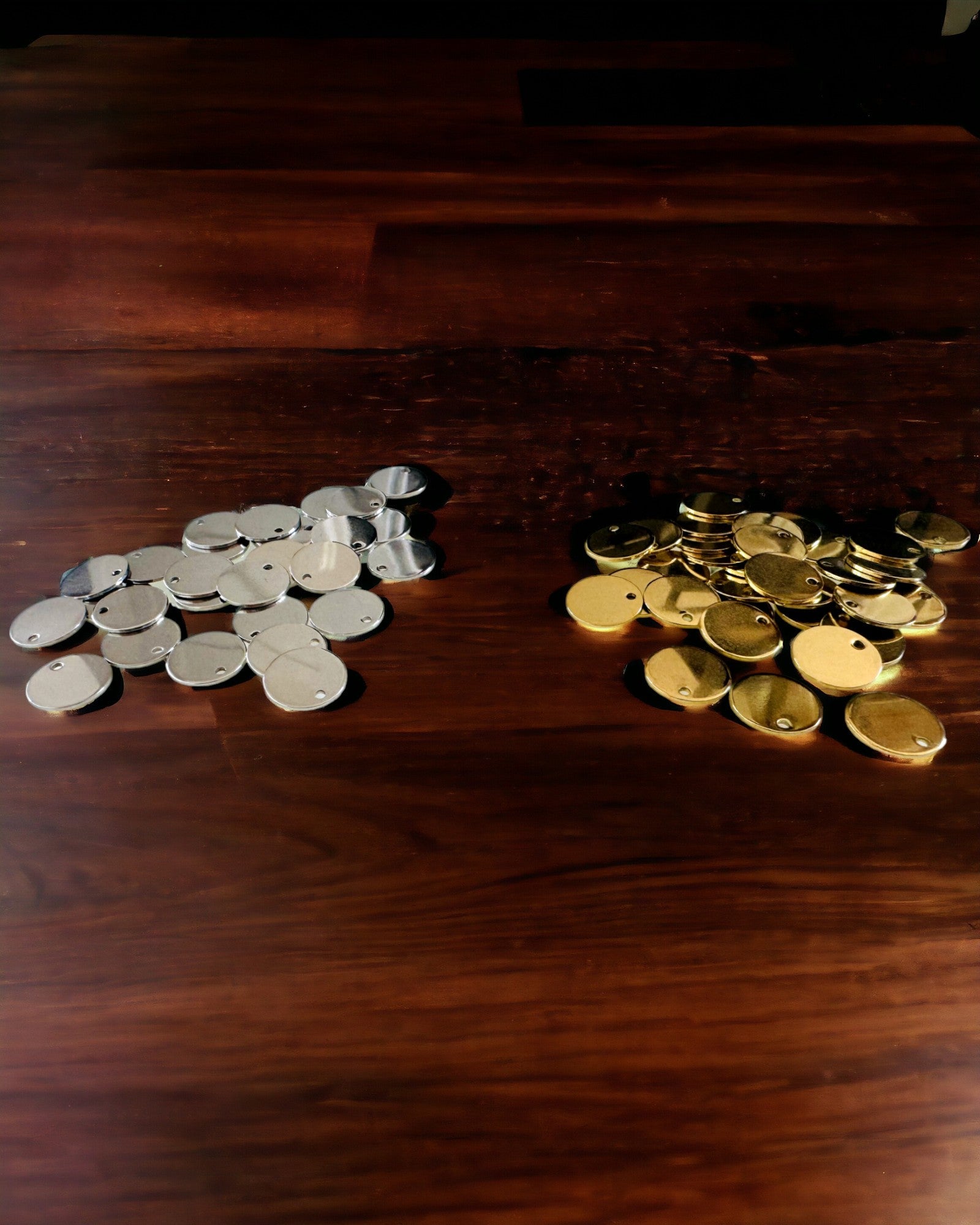 Colgante Redondo de Acero Inoxidable para regalo con posibilidad de Personalización, grabado