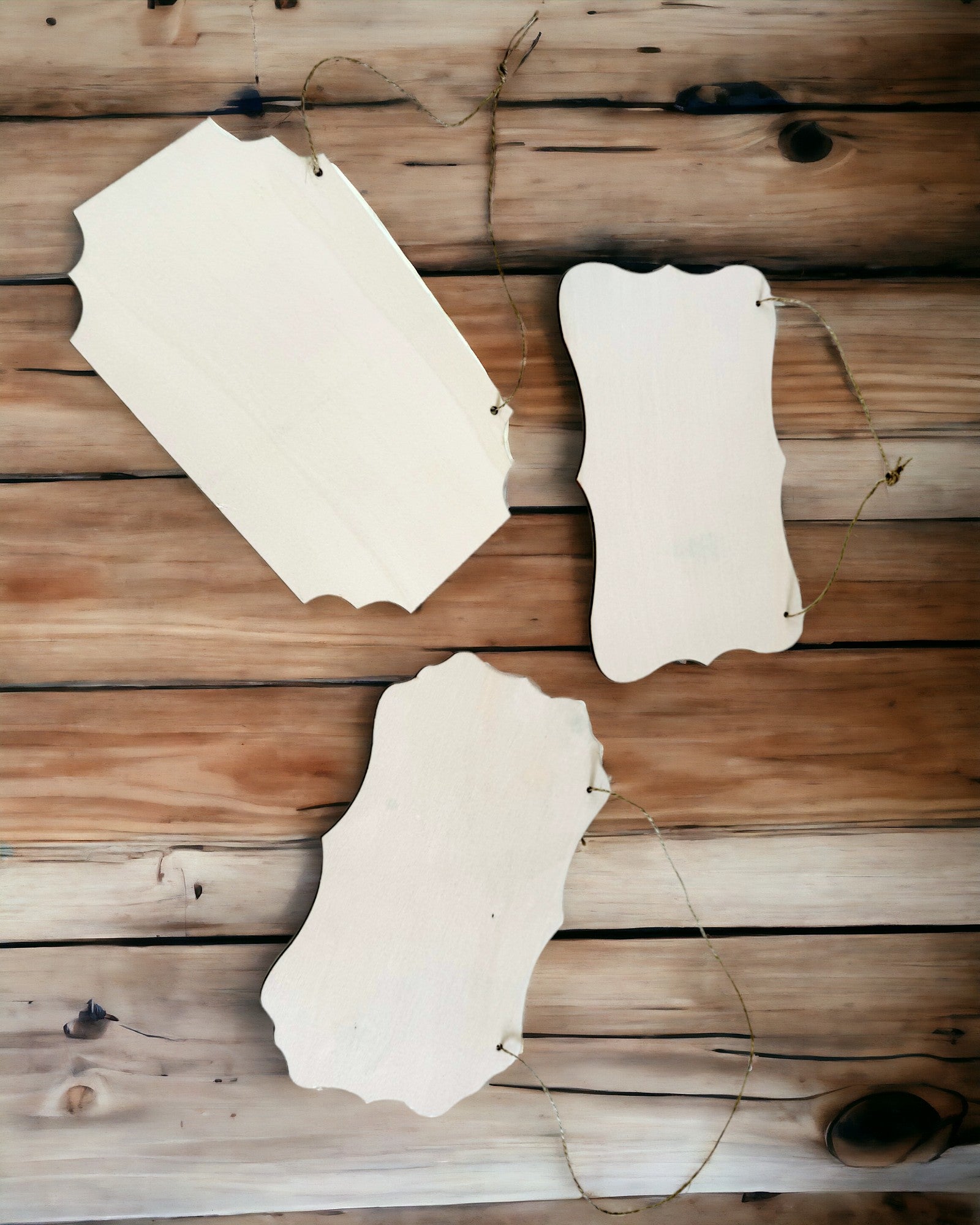 Дерев'яний Декоративний Кулон з Можливістю Персоналізації – Багато Форм