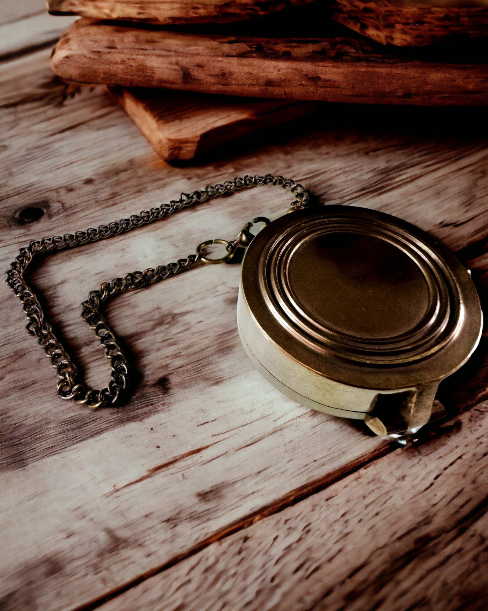 Indijos Odisėjo Kompasas – Retro Tyrinėtojo Perlas - galimybė graviruoti