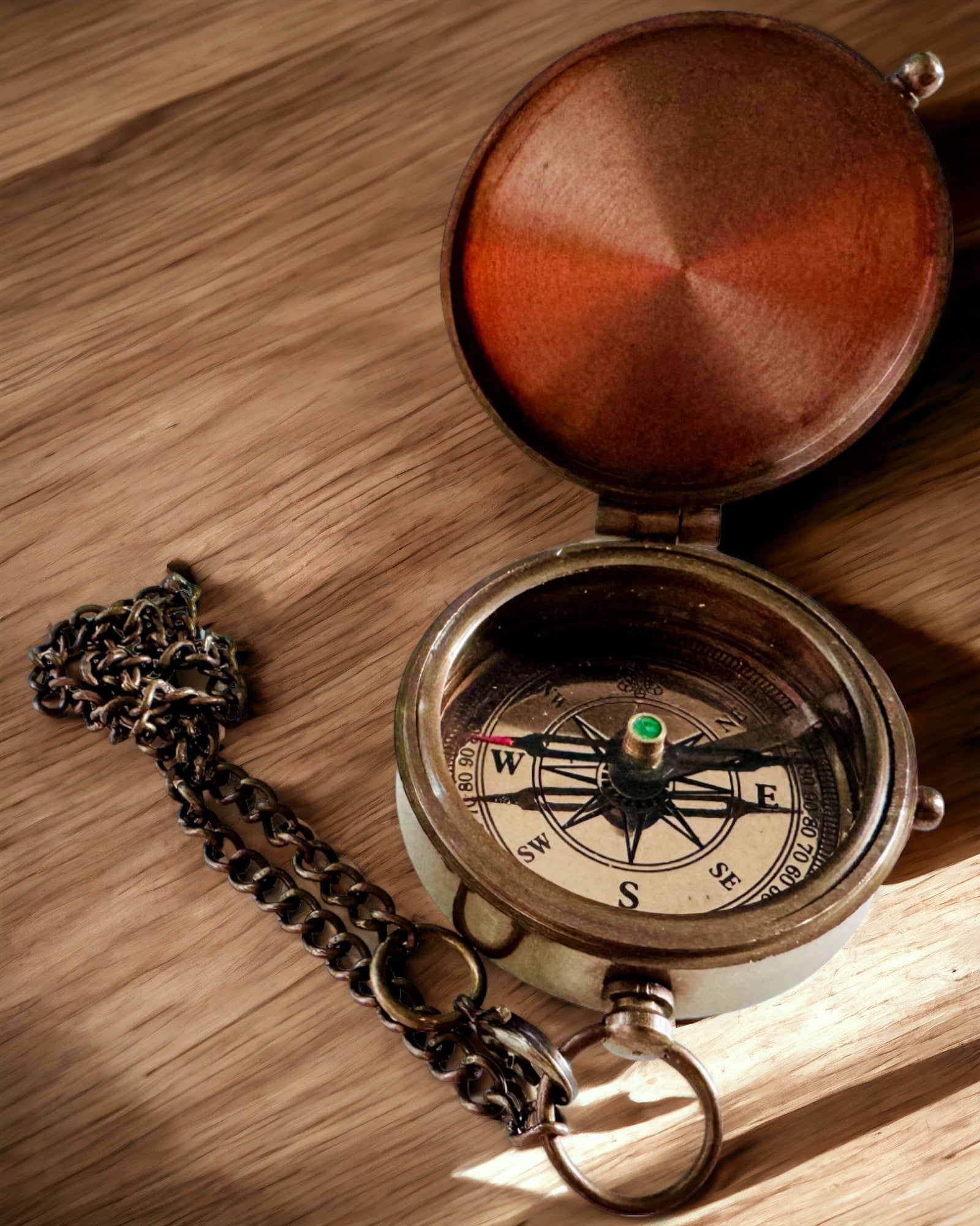 Kompas Indyjski Odysseus – Retro Eksploratora Perełka - posibilitate de gravare