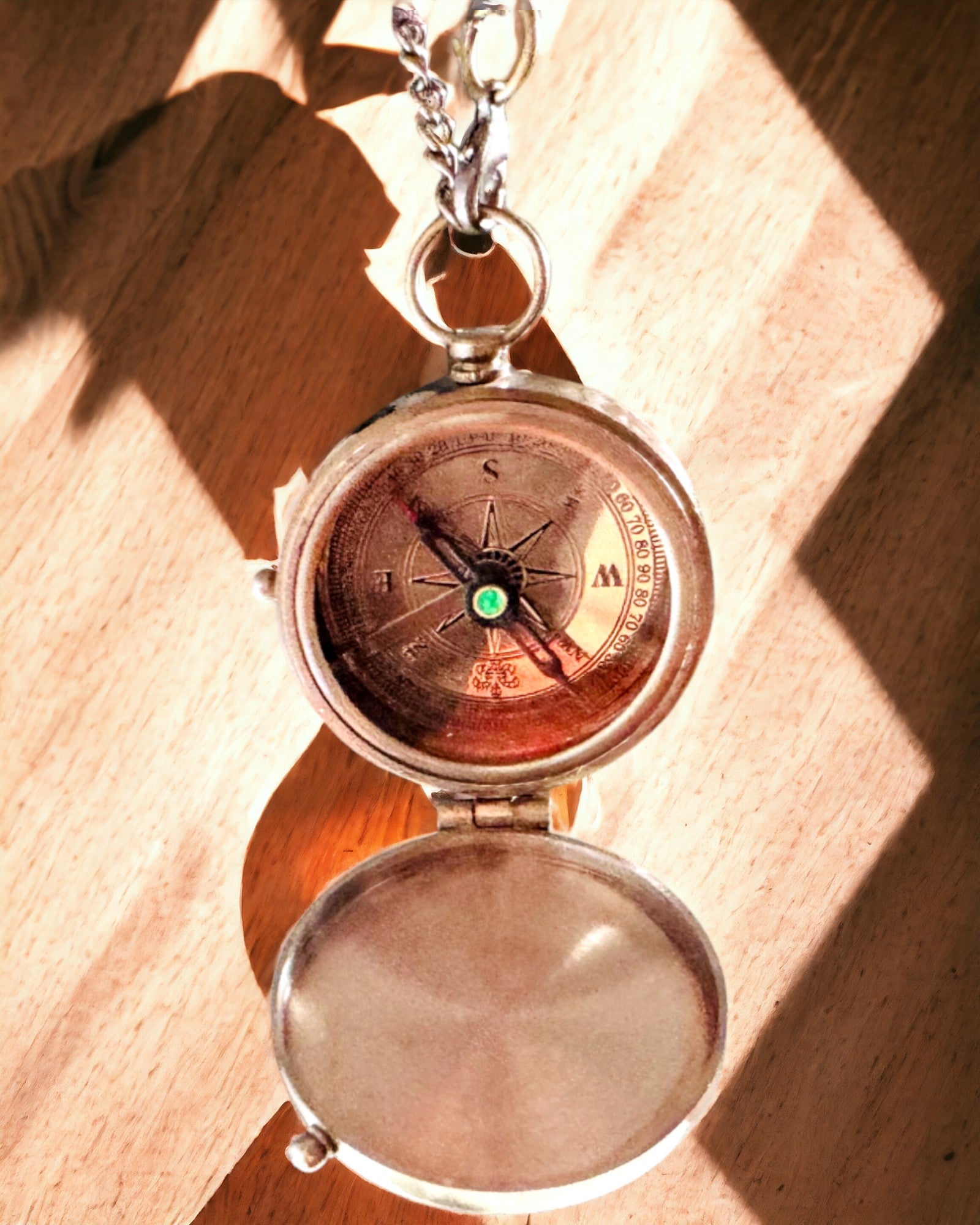 Індійський компас Odysseus – Ретро Перлина Дослідника - можливість гравіювання